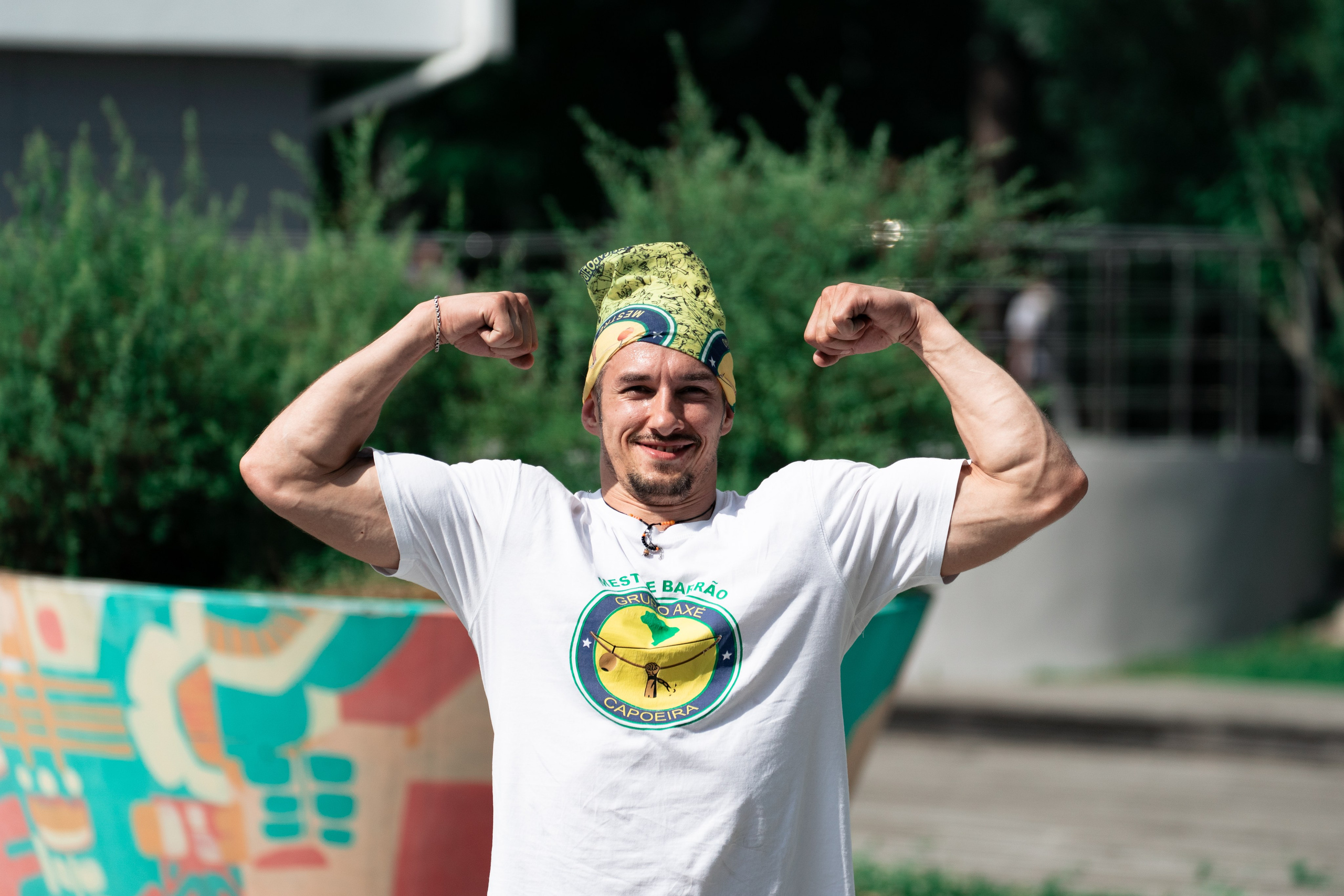 Открытый класс AXE Capoeira на фестивале неолимписких видов спорта на ВДНХ 2025 г:. Фотограф в Москве Ткаченко Владимир