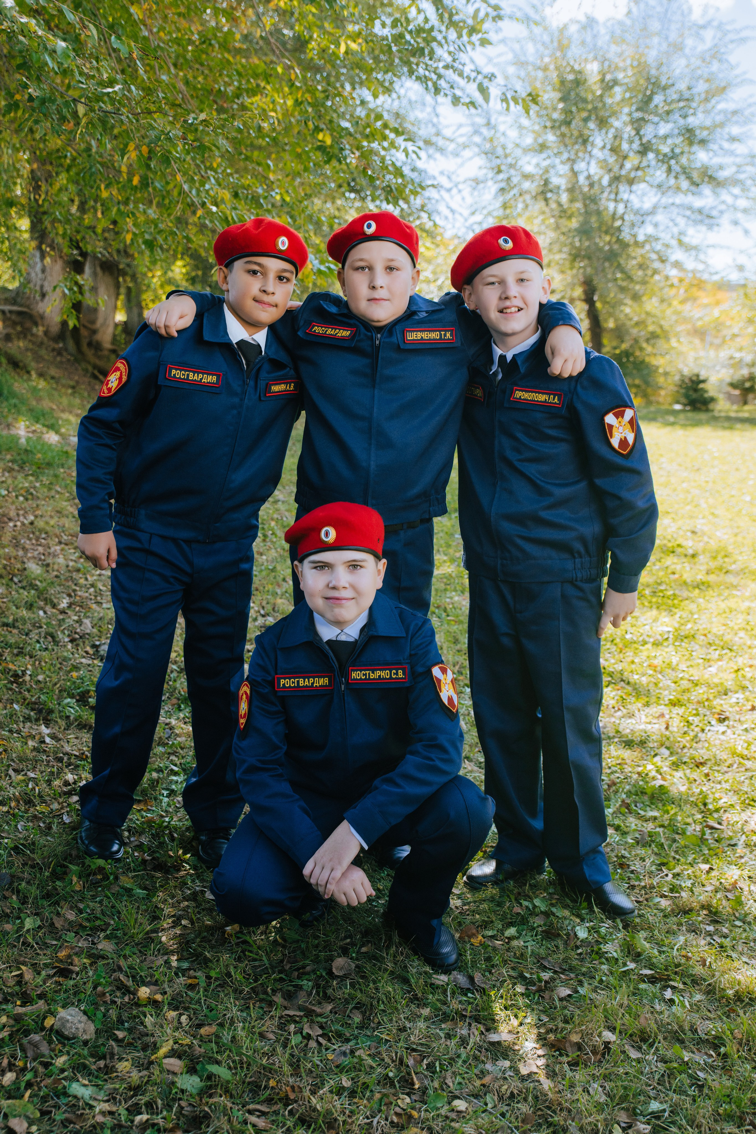 Кадетский класс — школа № 1. Фотограф Ярмишко Дарья. Выпускные фотокниги