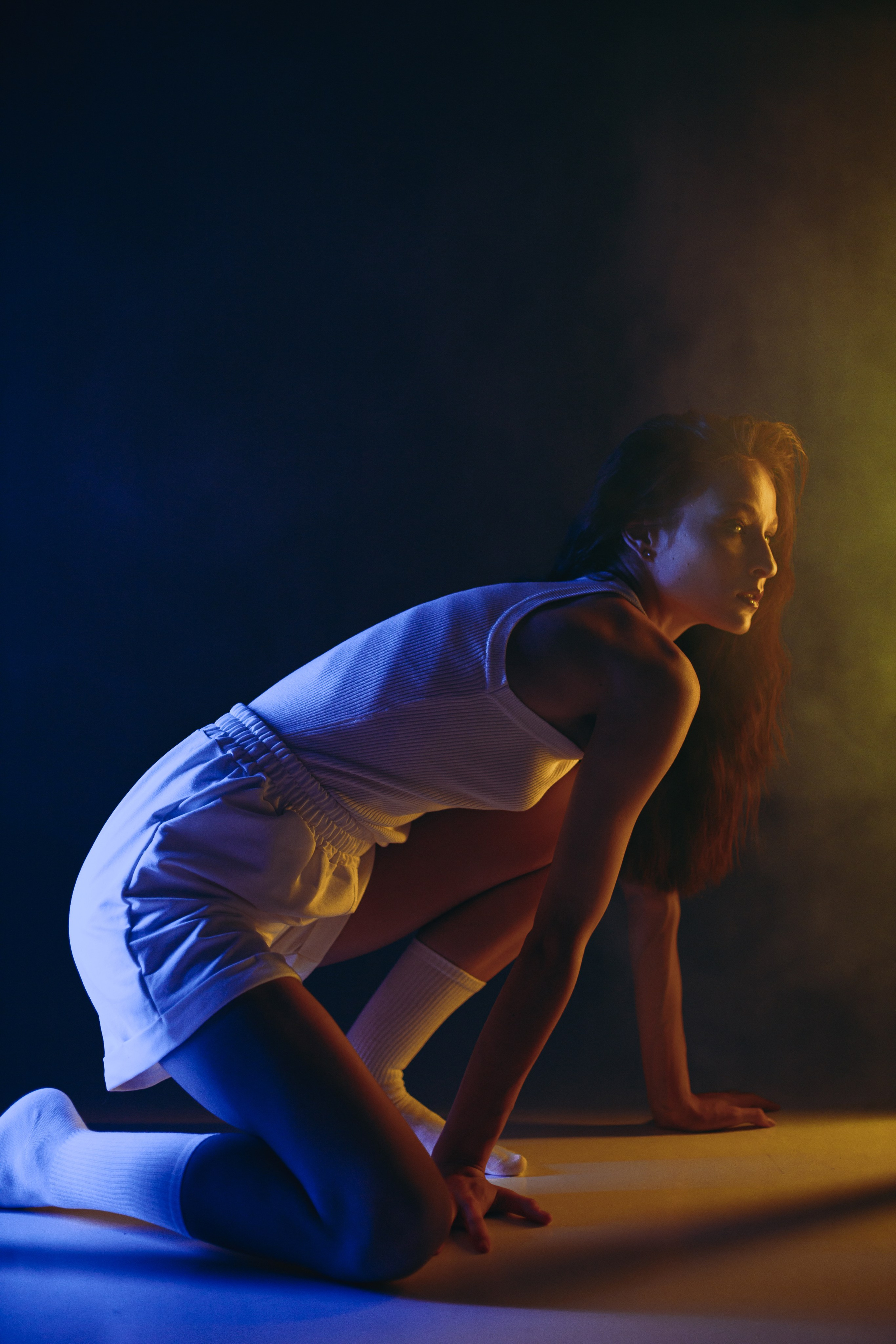 Индивидуальная съемка в студии. Фотограф Аня Платонова