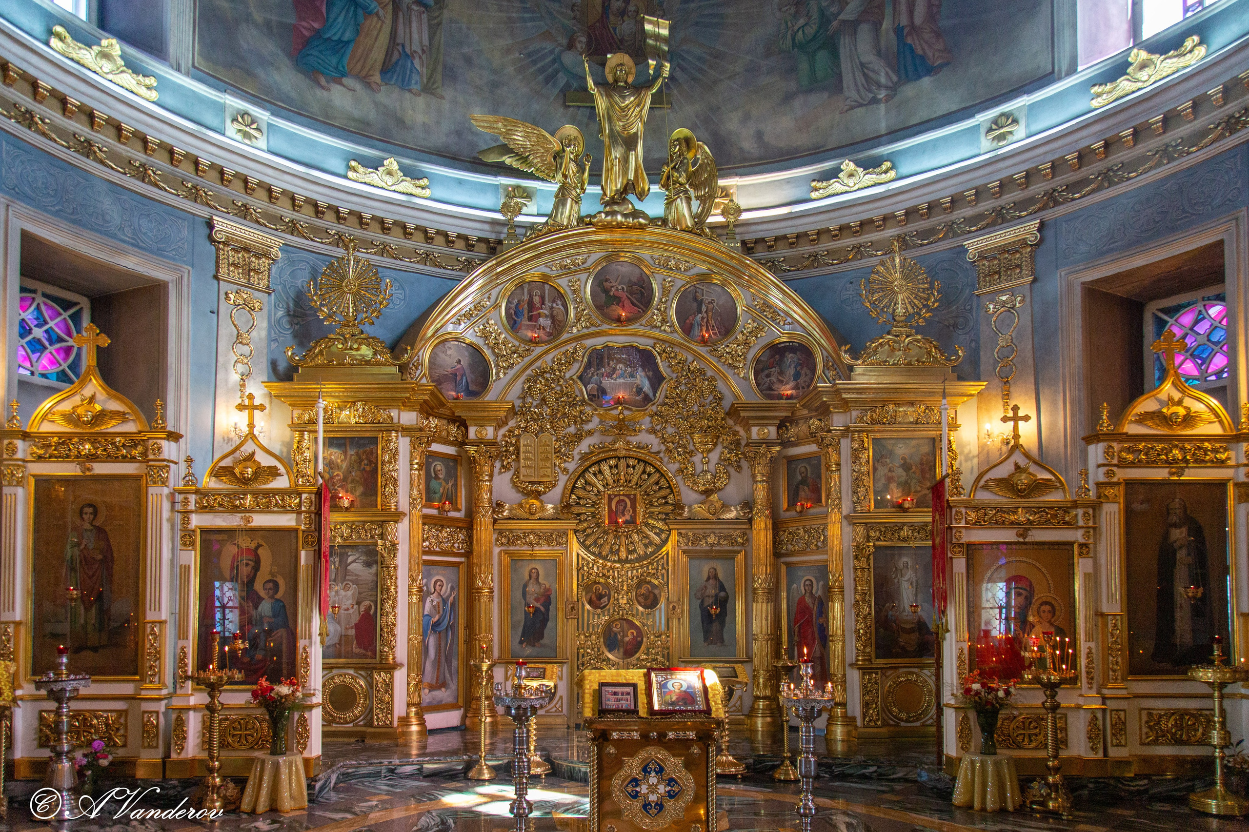 Храм Казанской иконы Божией Матери Тельма. Фотограф Омск | Александр Вандеров