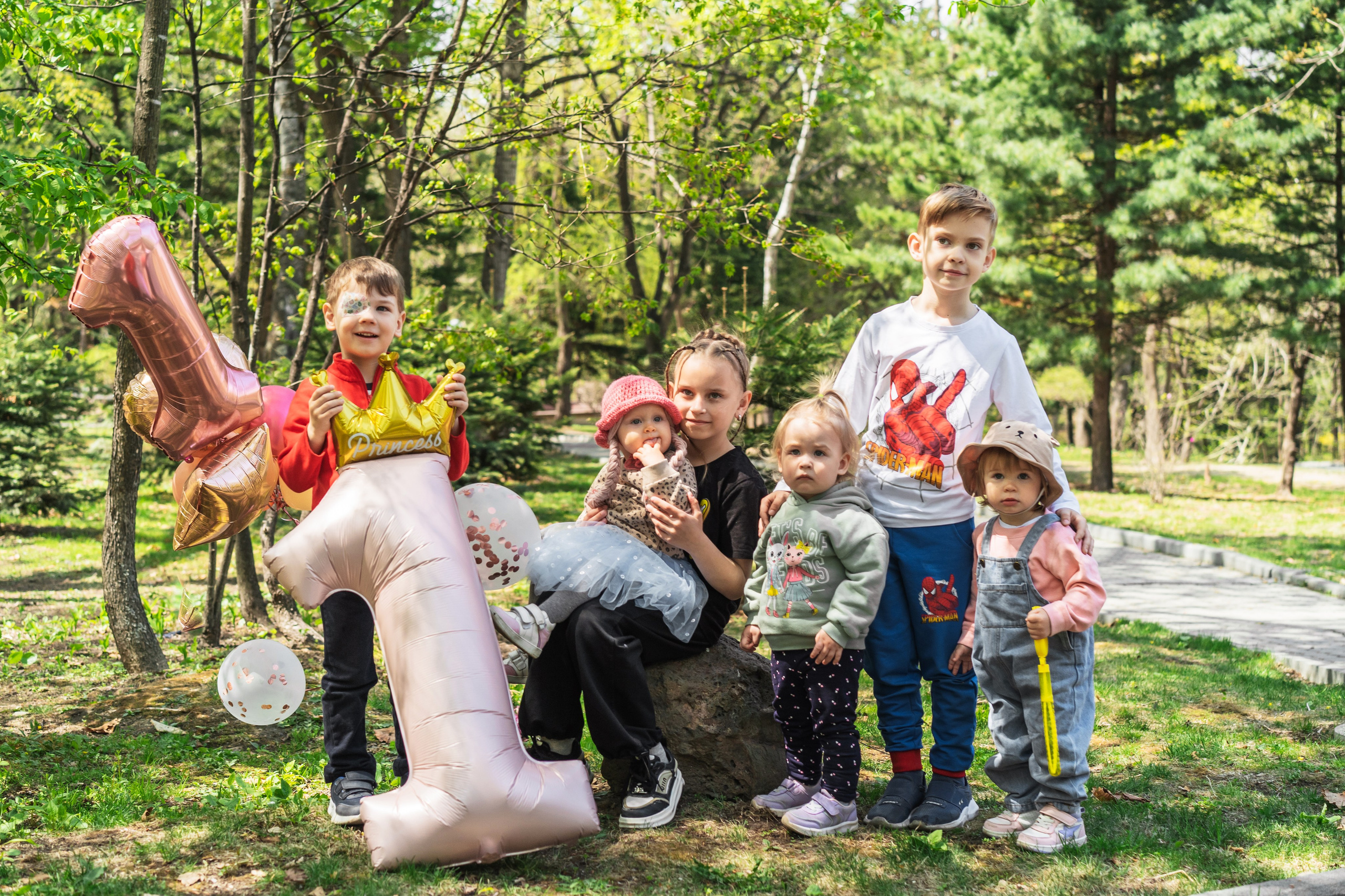 День рождения в парке. Семейный и детский фотограф во Владивостоке Мария Гой