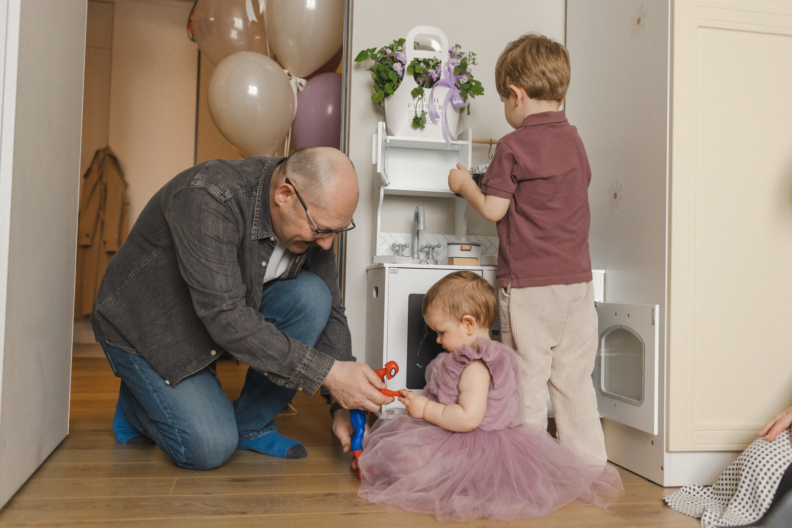 Аглае 1 годик. Семейный фотограф в Москве