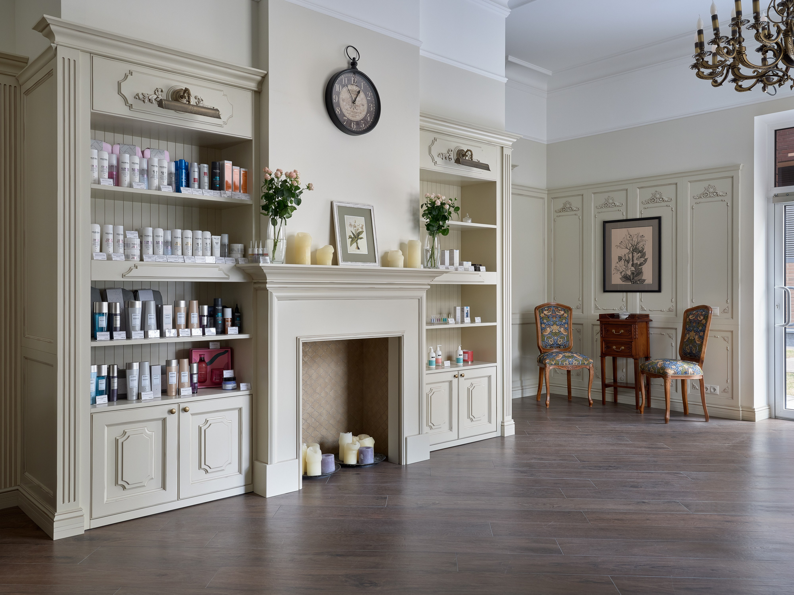 Салон красоты в классическом стиле. Фотограф Наталья Вершинина