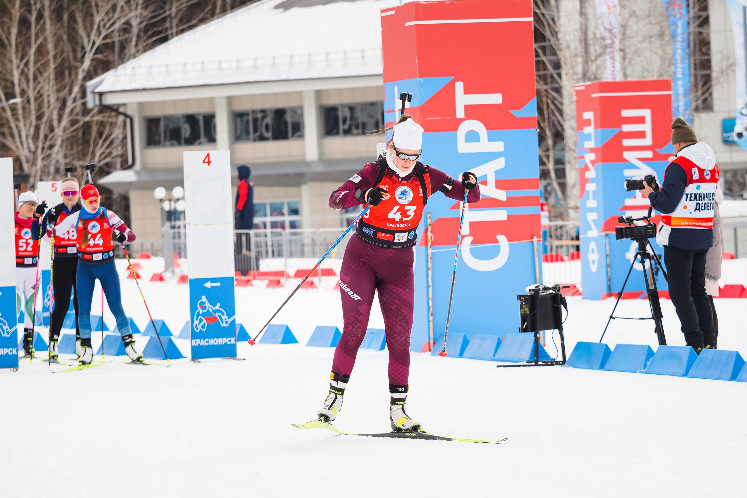 Биатлон / Первенство России. Репортажный фотограф Алексей Козьмин
