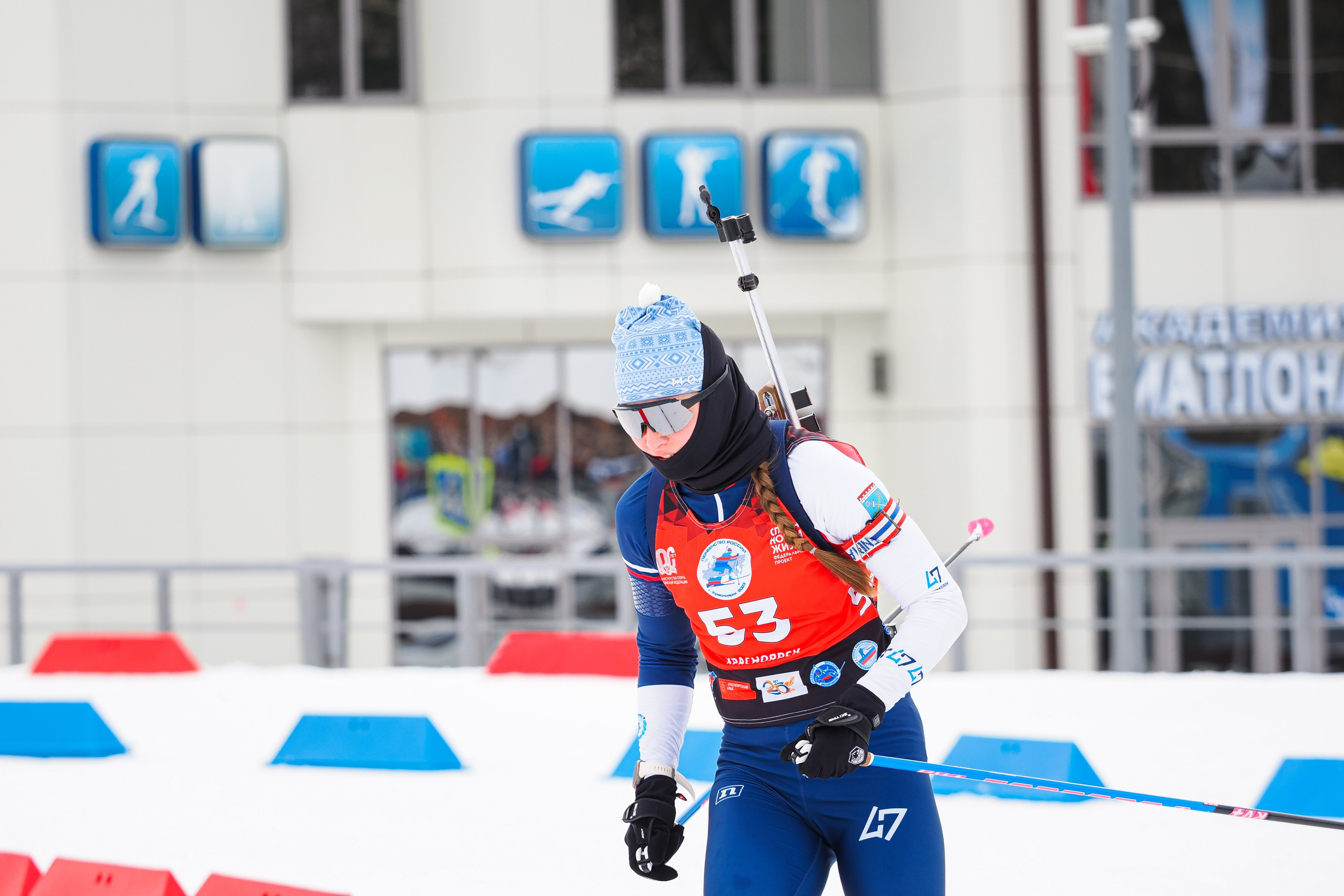 Биатлон / Первенство России. Репортажный фотограф Алексей Козьмин