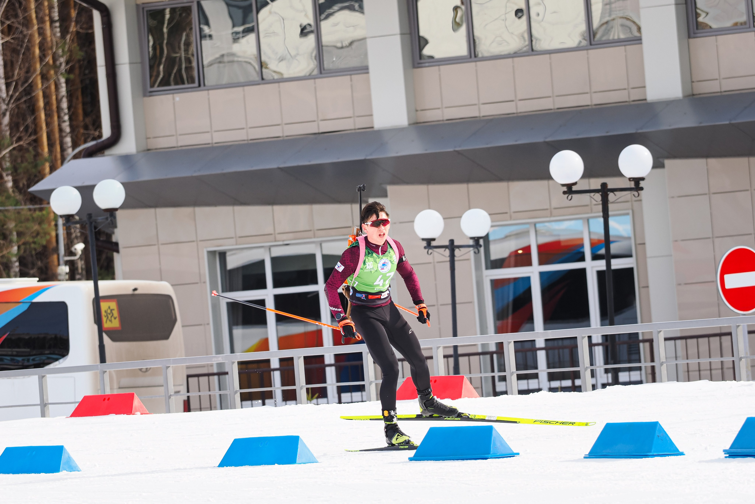 Биатлон / Первенство России. Репортажный фотограф Алексей Козьмин