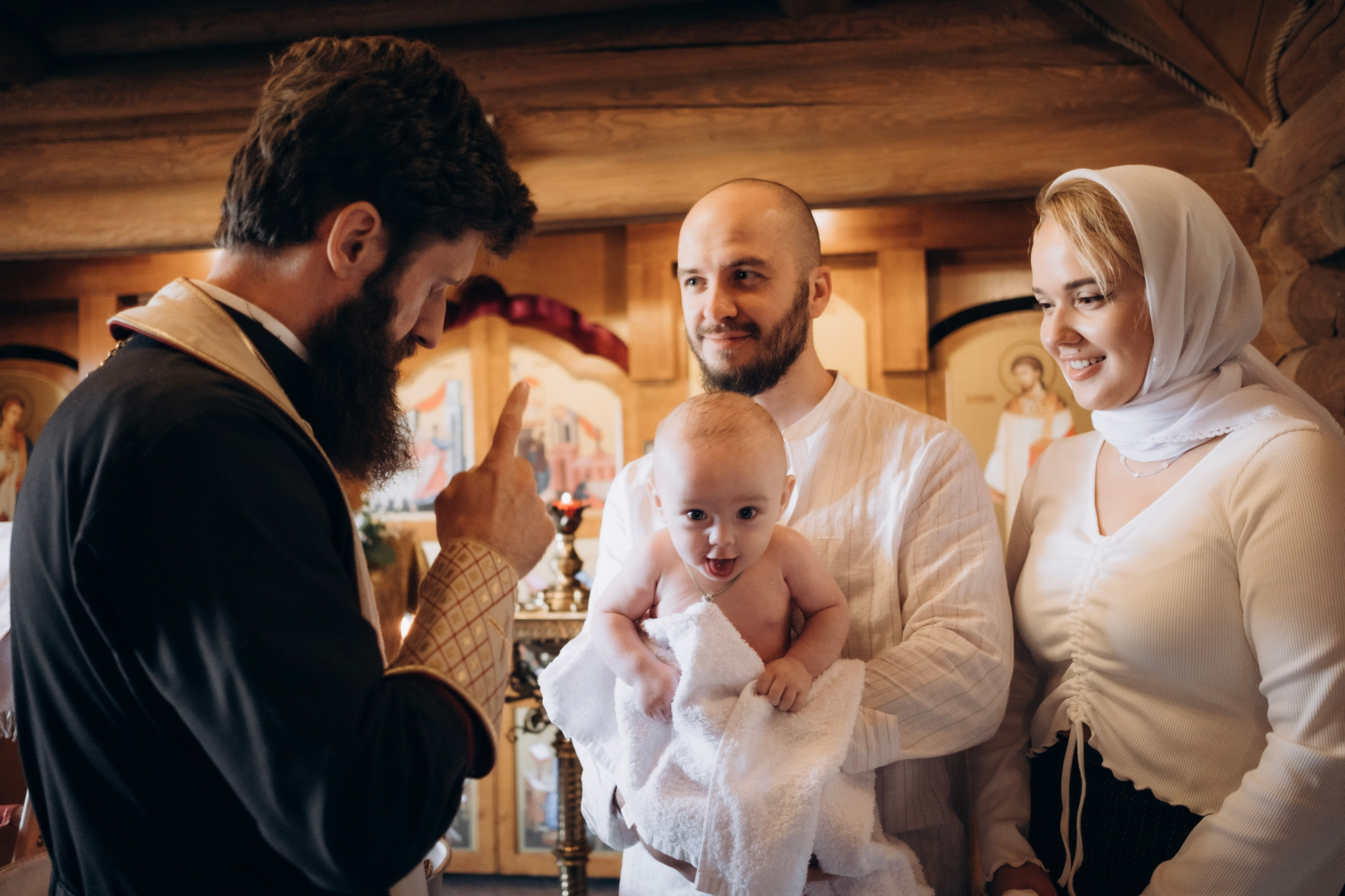 Крещение Луки и Ефима. Главная