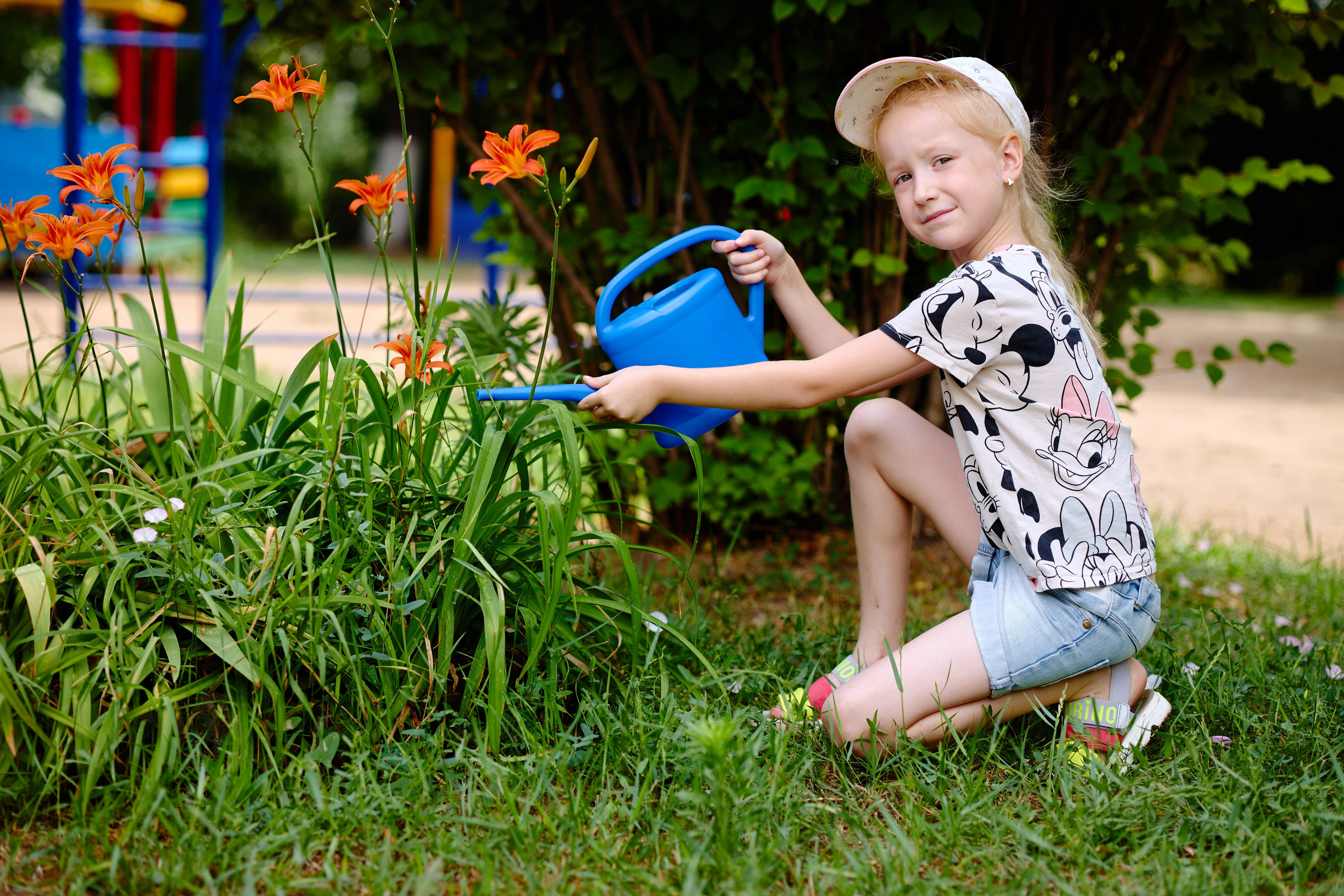Пример летней съемки в детском саду № 92 Старшая группа Радуга. Фотограф Выпускные альбомы Таганрог Сергей Коробченко