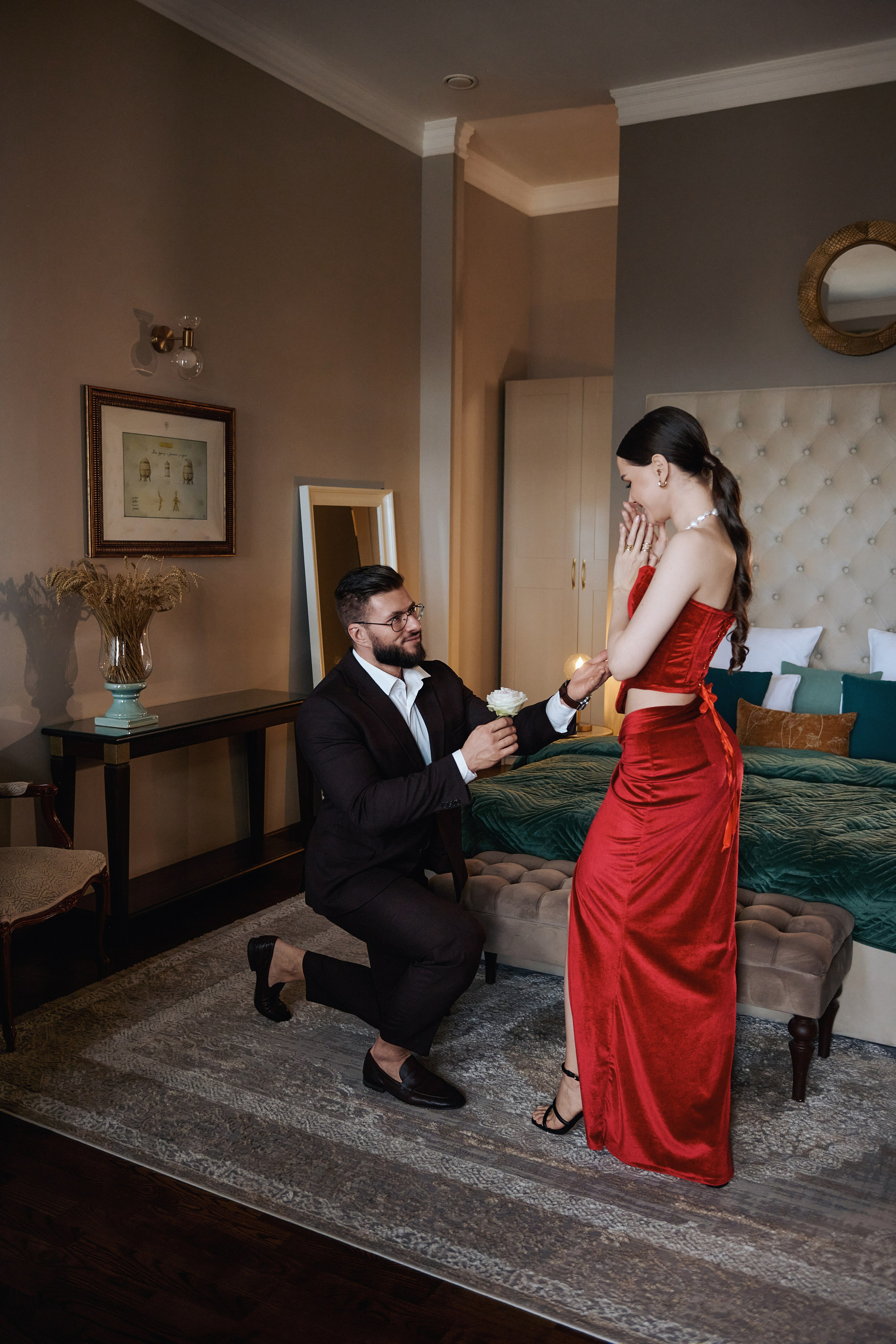 Елизавета и Дмитрий Предложение. Фотограф Леонова Надежда