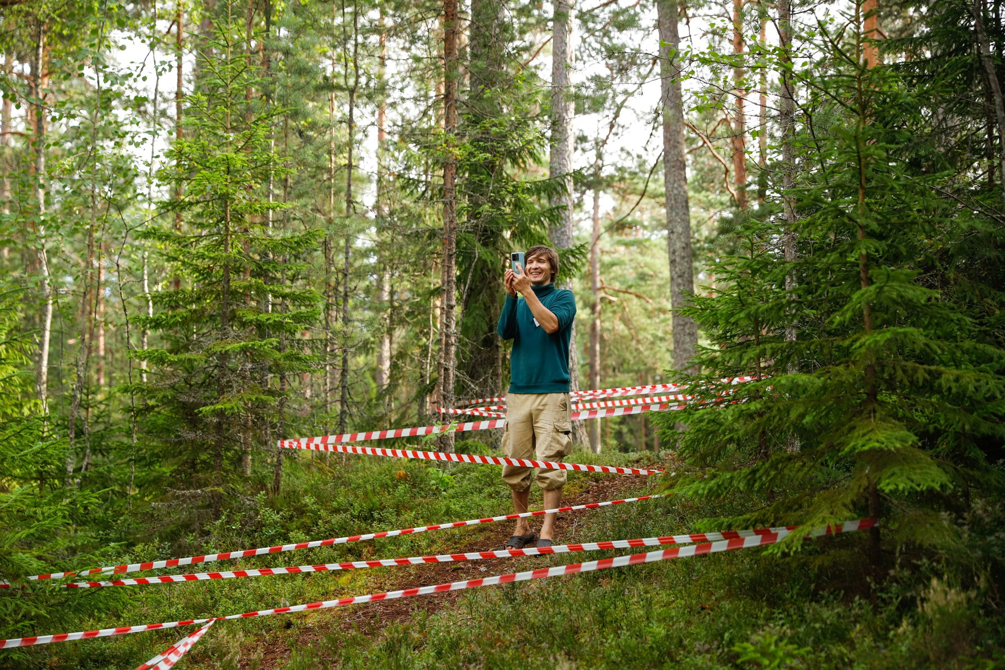 «Последний герой» в лагере для взрослых «Изи». Фотограф Дарья Попова