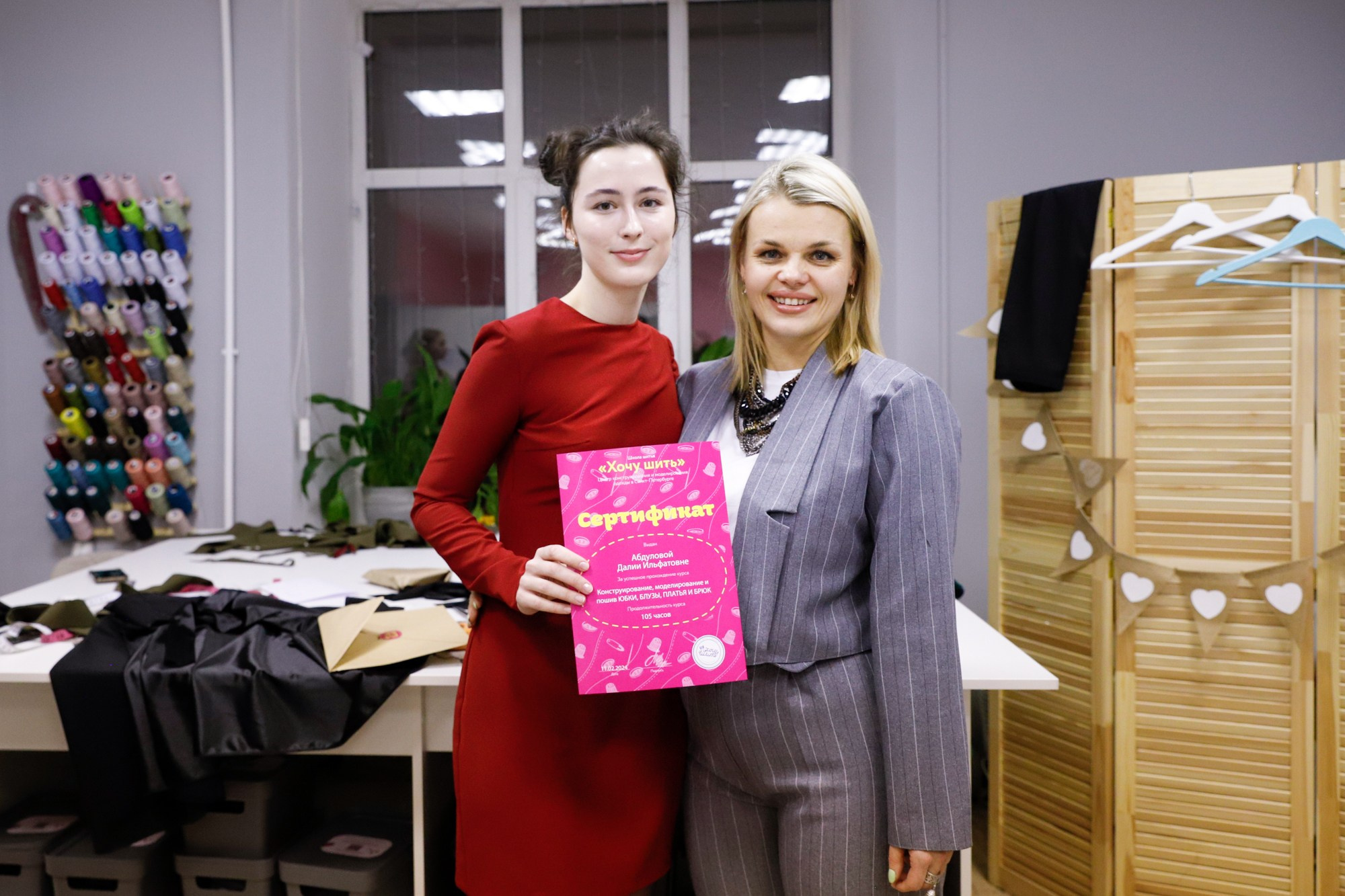 Школа шитья «Хочу шить». Фотограф Дарья Попова
