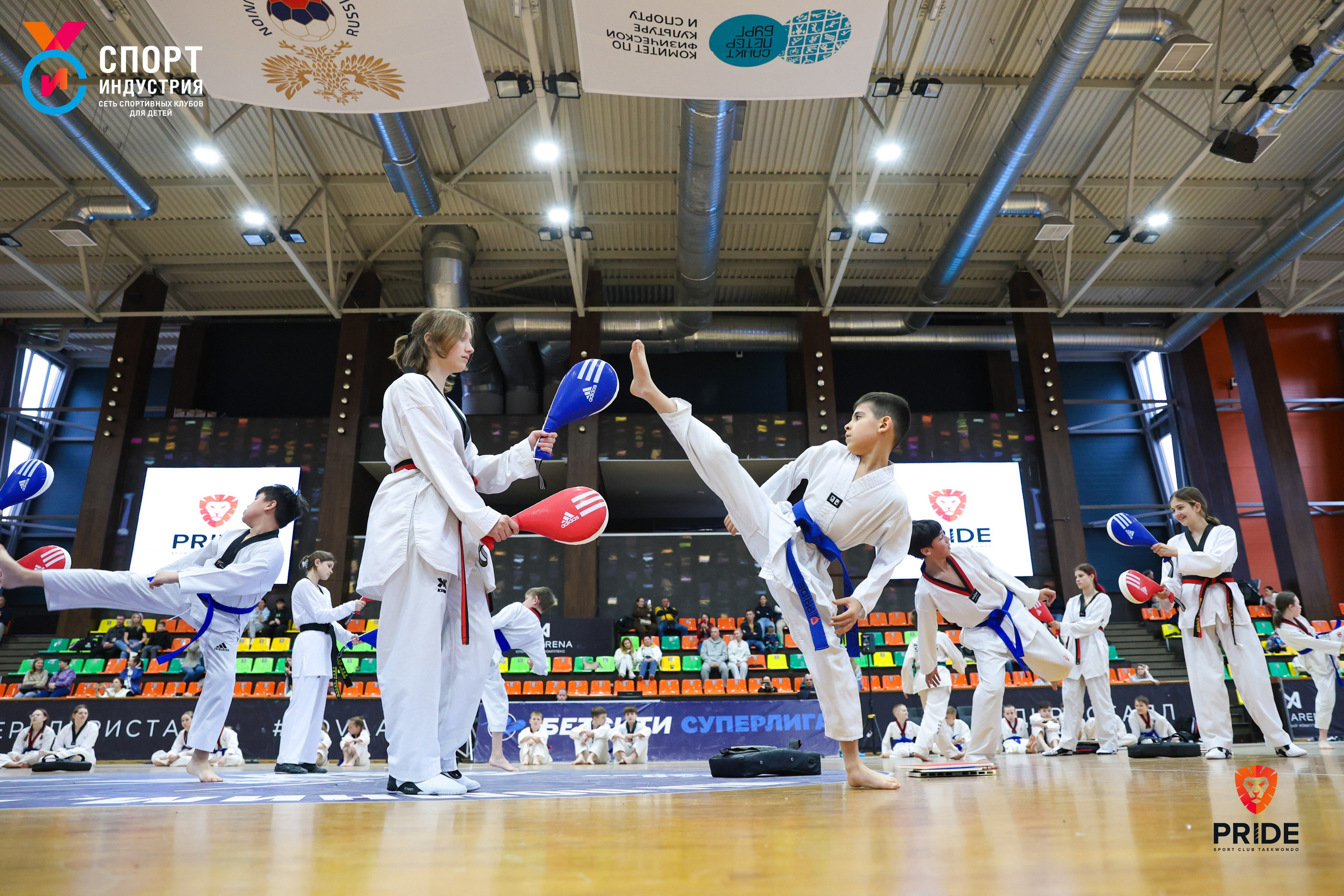 Аттестация по тхэквондо. Фотограф Дарья Попова