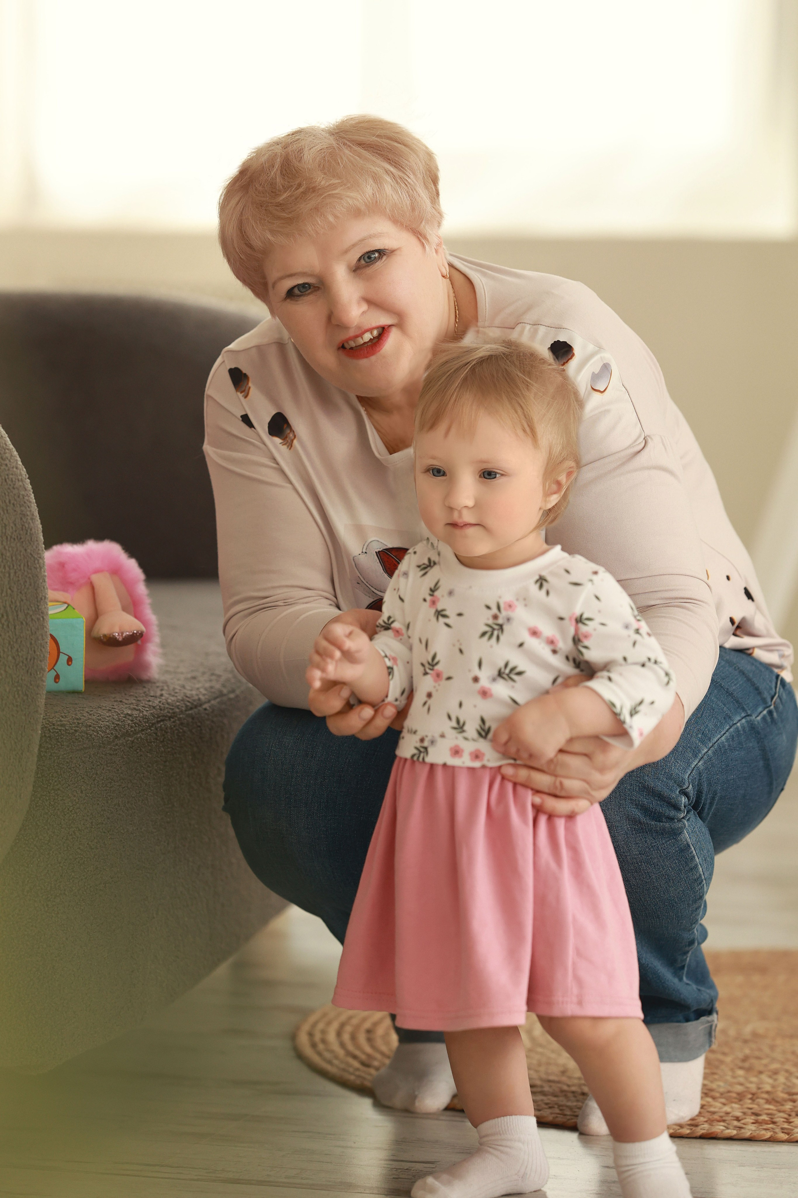 Таечке 1 годик (фотостудия ОКНА). Семейный и детский фотограф в Перми Мария Карабатова