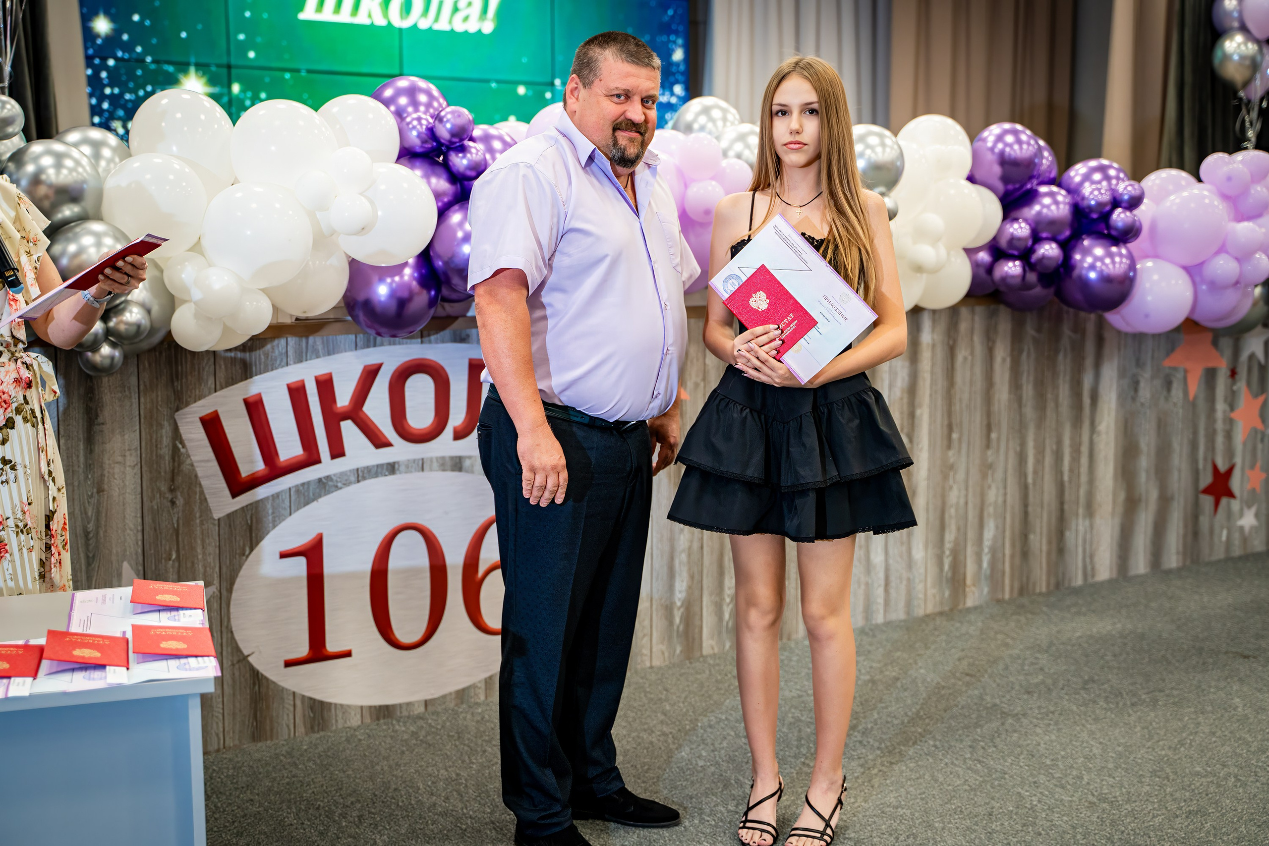 Вручение аттестатов 9кл_Школа 106. Фотографы из солнечного Краснодара Вадим и Надежда Митус