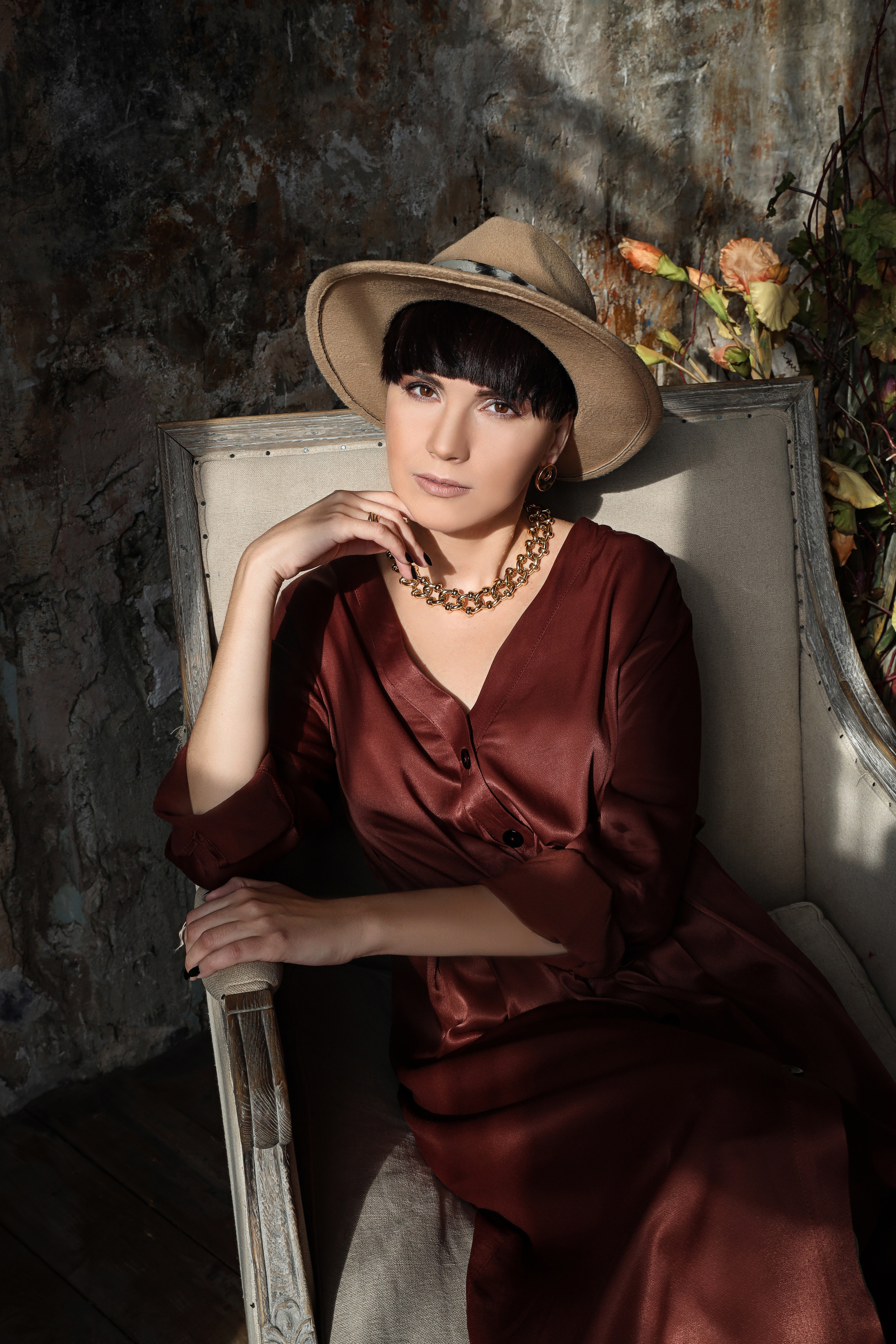 Лена. Cross-foto зал Авангард. Фотограф в Красногорске Инна Романова, индивидуальные съемки, лавстори