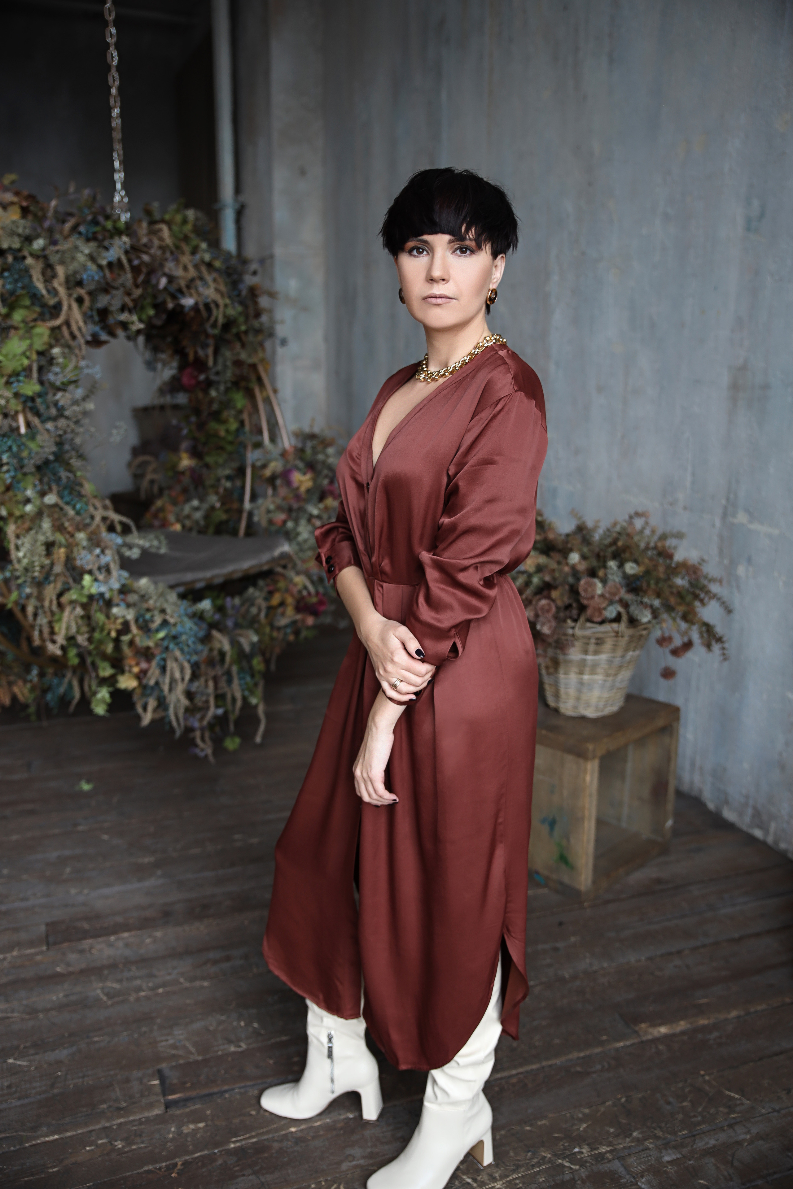 Лена. Cross-foto зал Авангард. Фотограф в Красногорске Инна Романова, индивидуальные съемки, лавстори