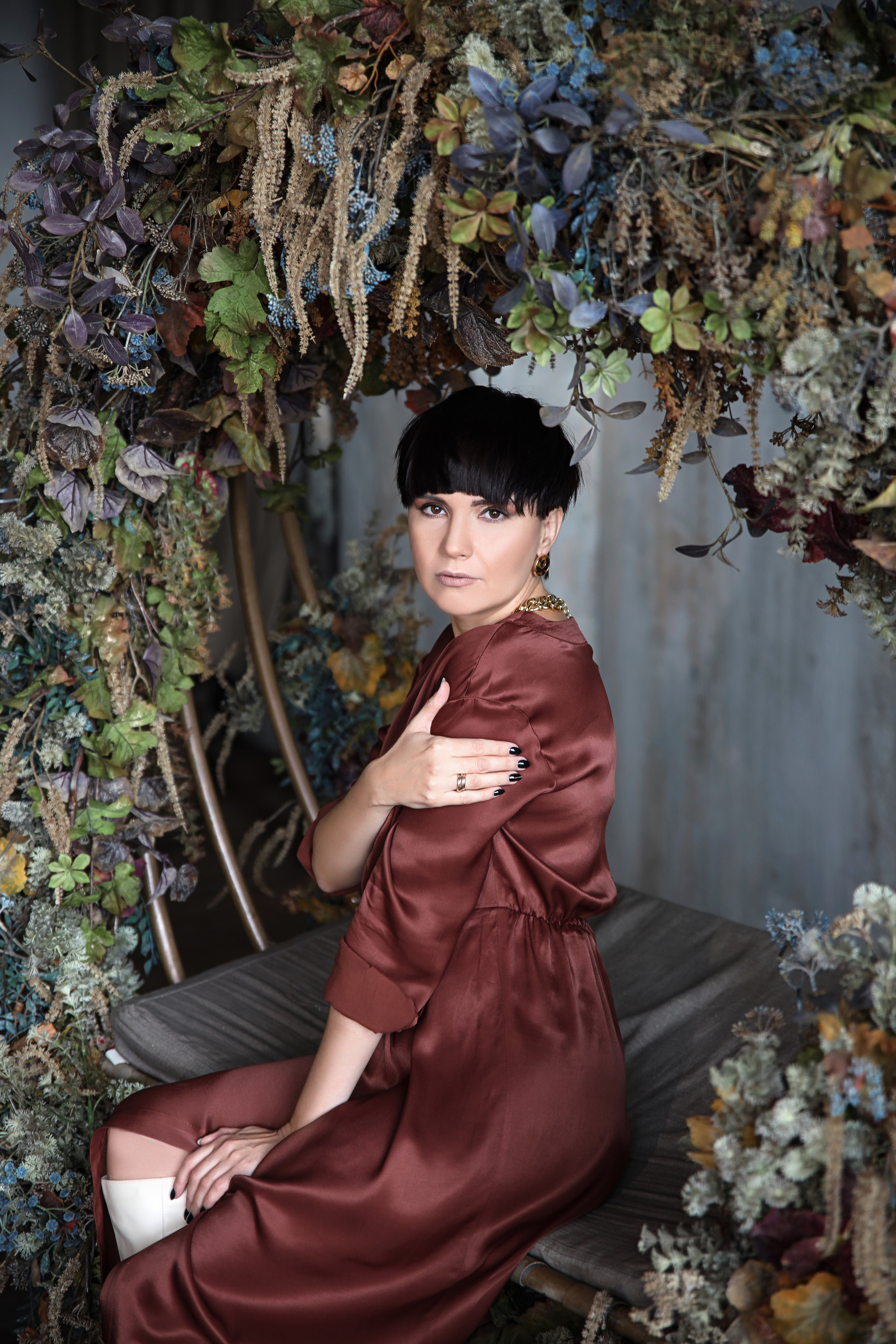 Лена. Cross-foto зал Авангард. Фотограф в Красногорске Инна Романова, индивидуальные съемки, лавстори