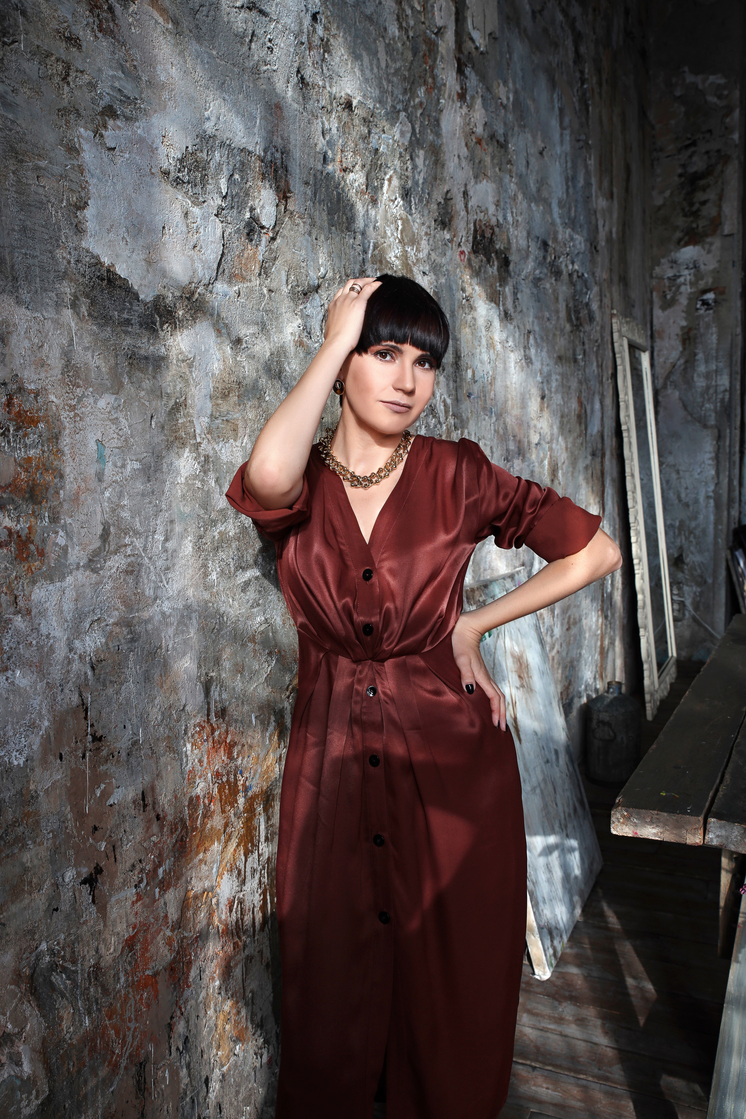 Лена. Cross-foto зал Авангард. Фотограф в Красногорске Инна Романова, индивидуальные съемки, лавстори