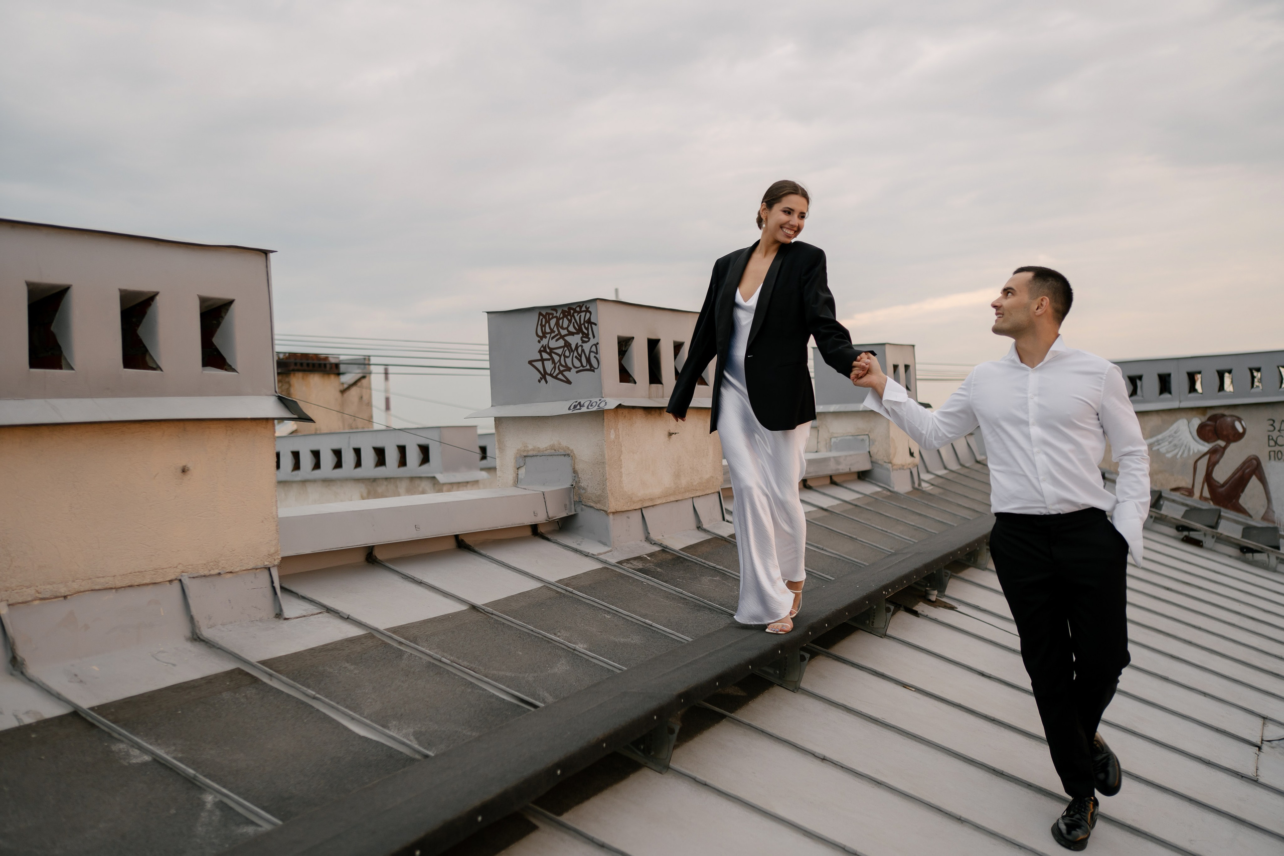 На крышах Питера. Семейный и свадебный фотограф в Красногорске Анастасия Тихонова