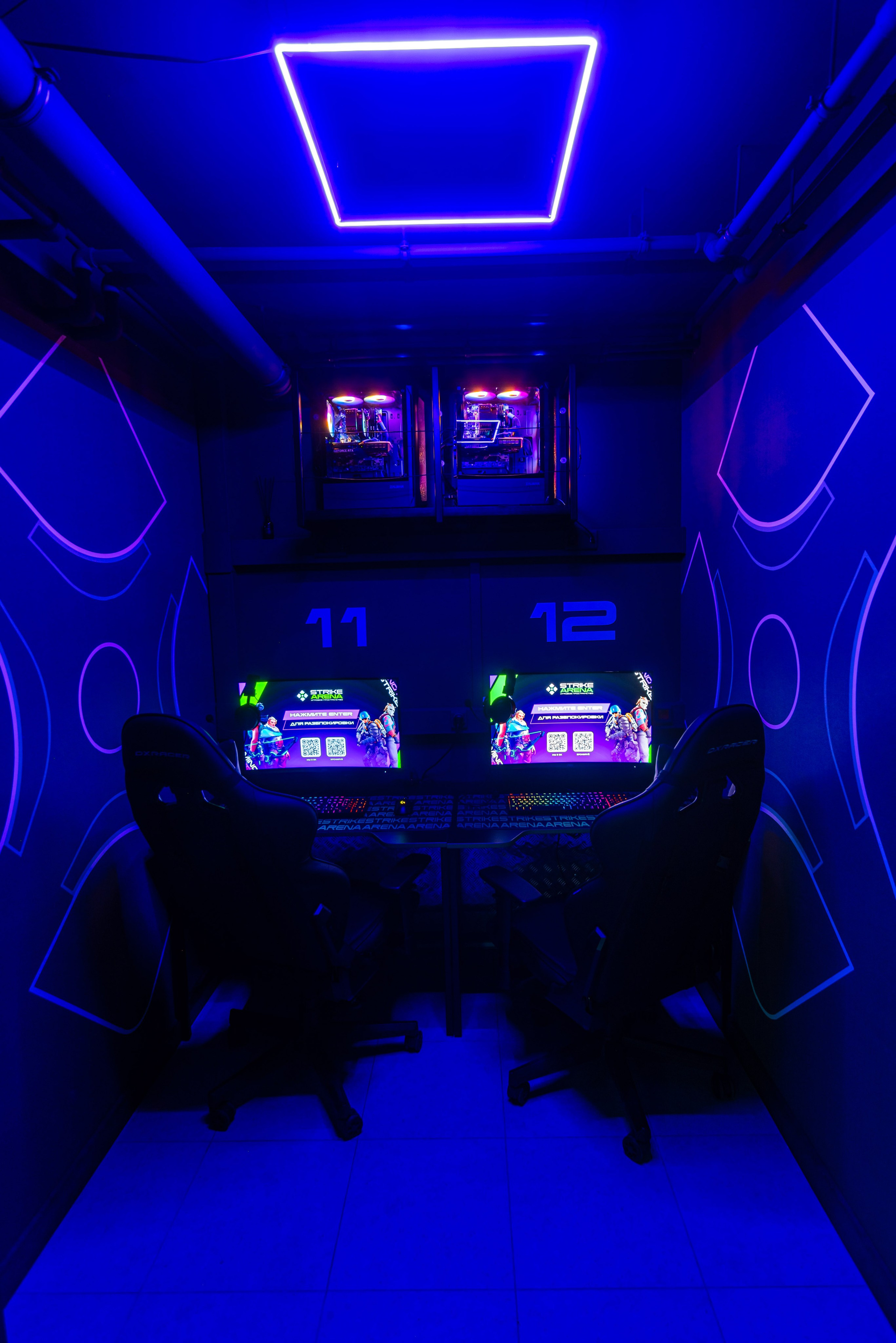 Фотосъемка для компьютерного клуба. Интерьерный и репортажный фотограф в Санкт-Петербурге