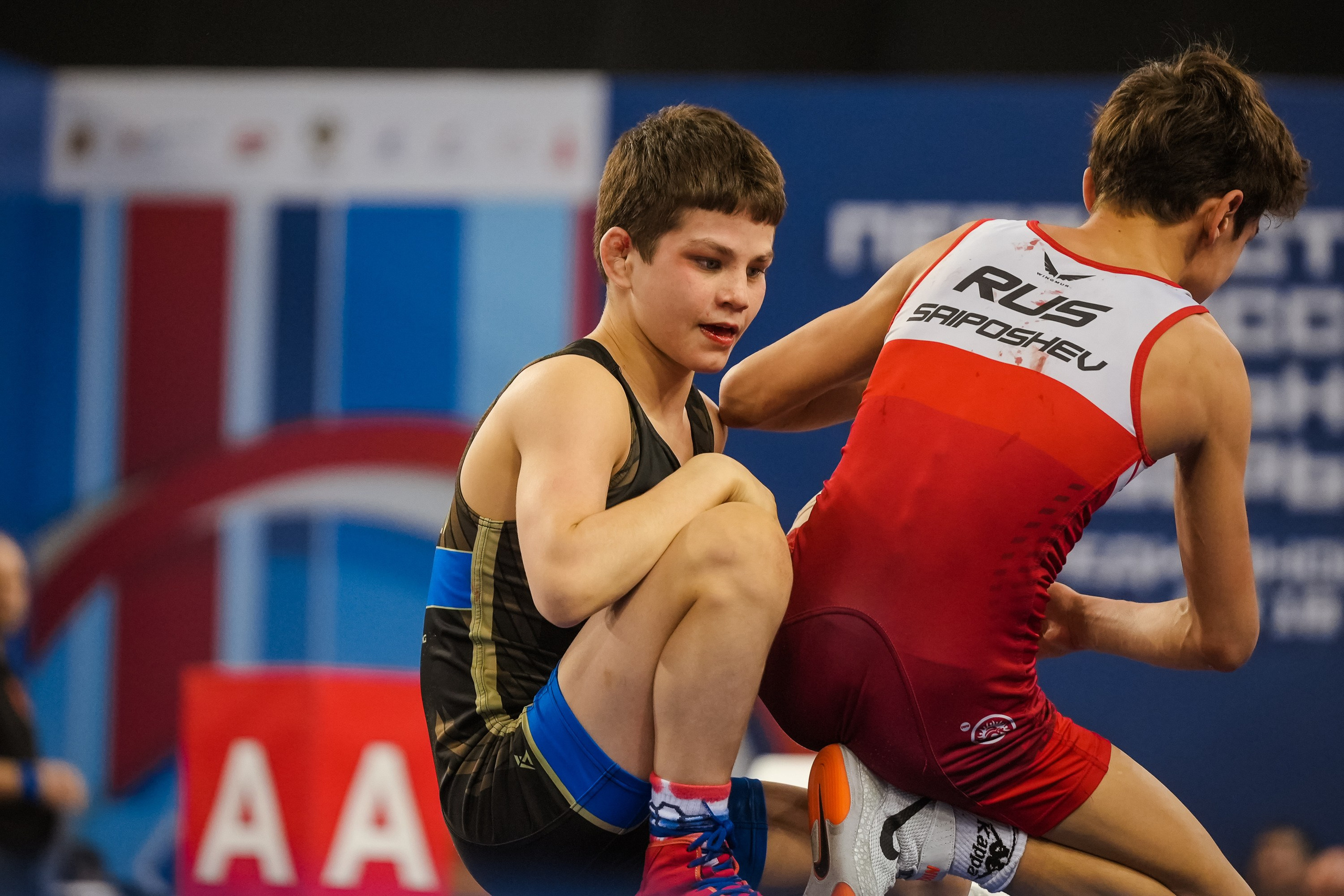 Первенство России по вольной борьбе среди юношей до 16 лет. Красноярск 2025. Фотограф Анна Герман. Красноярск