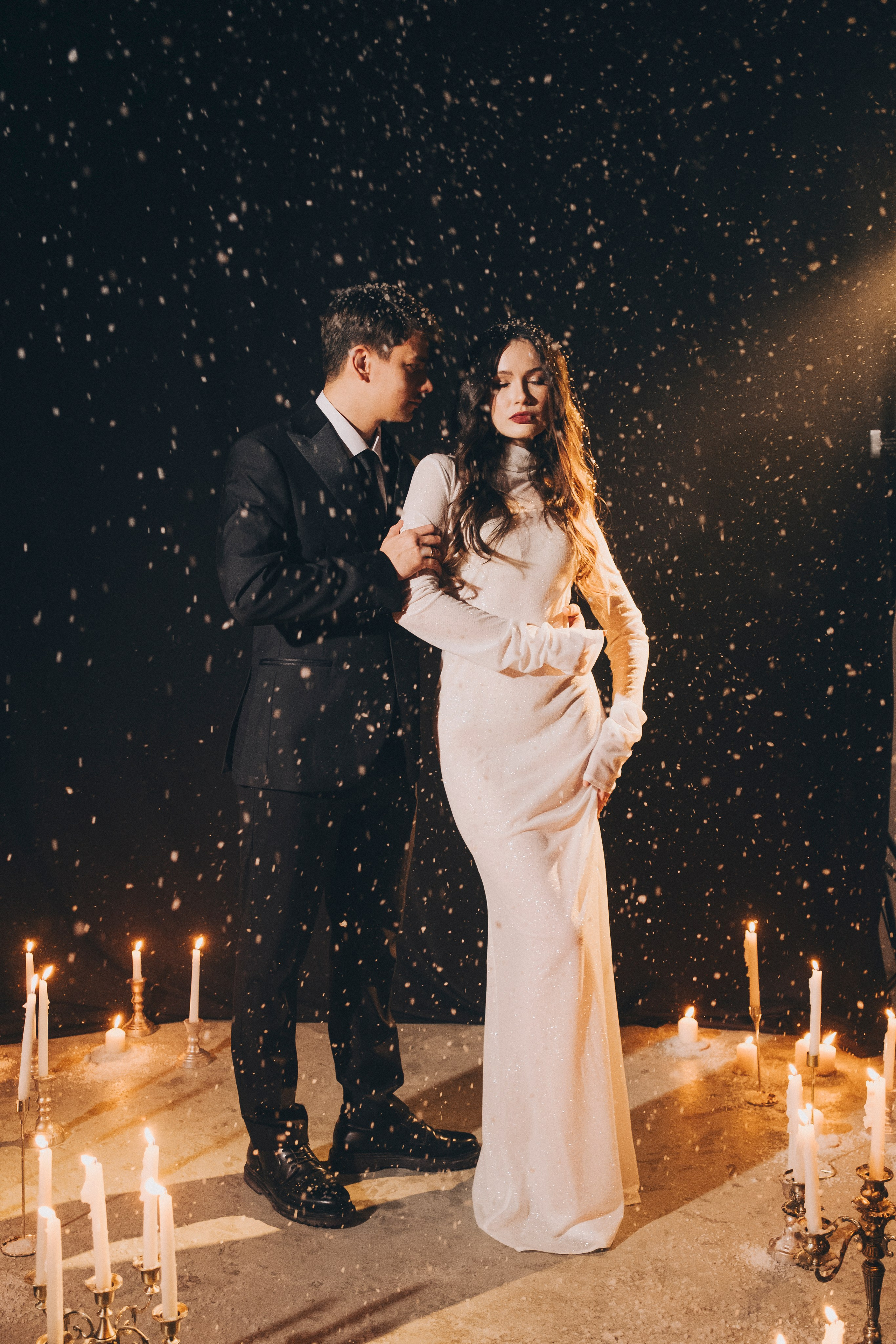 Свадебная лав стори в студии. Фотограф в Иркутске Анна Мирошникова