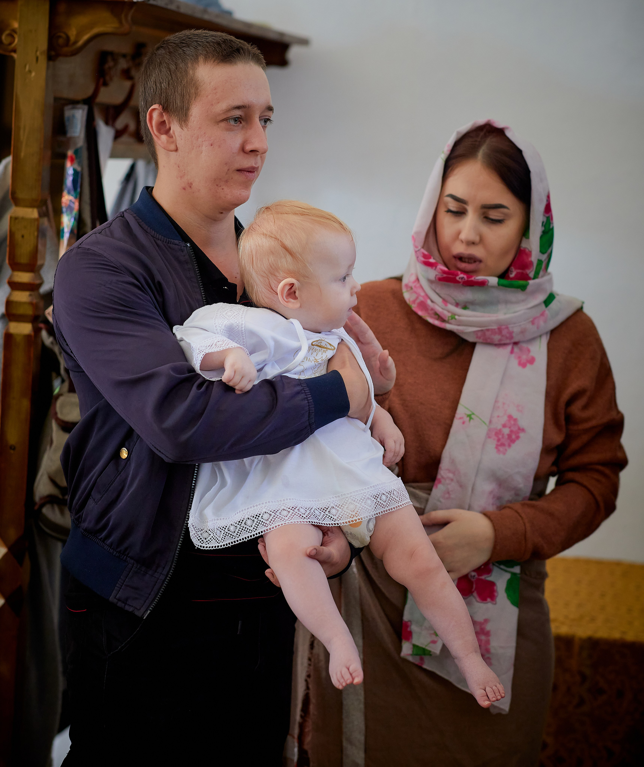 Крещение Сонечки. Семейный и детский фотограф в Ярославле Юлия Галашина