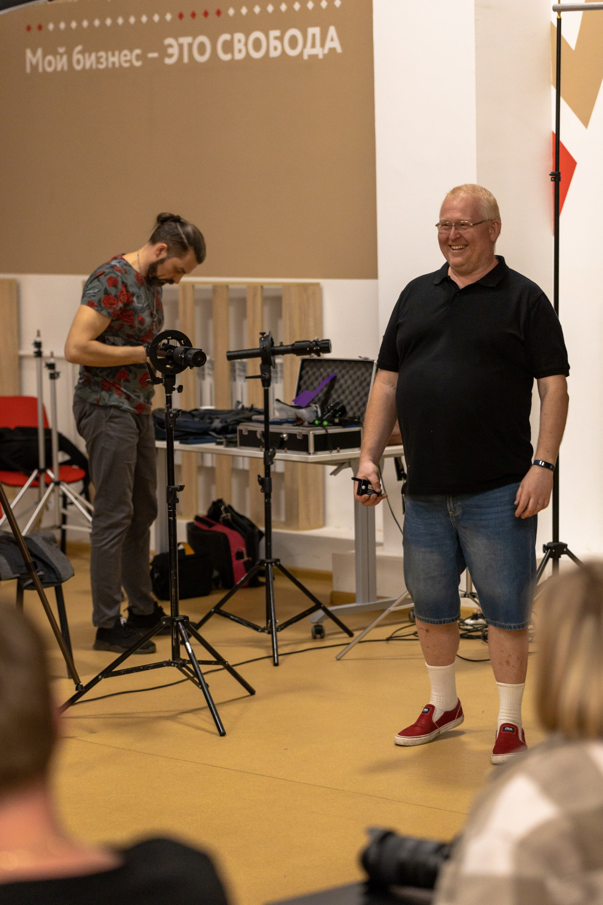 Репортаж для Мой Бизнес — Мастеркласс Павла Ребанда. Фотограф в Туле Крупский АнДРей. Фотостудия «КАДР71» в Туле