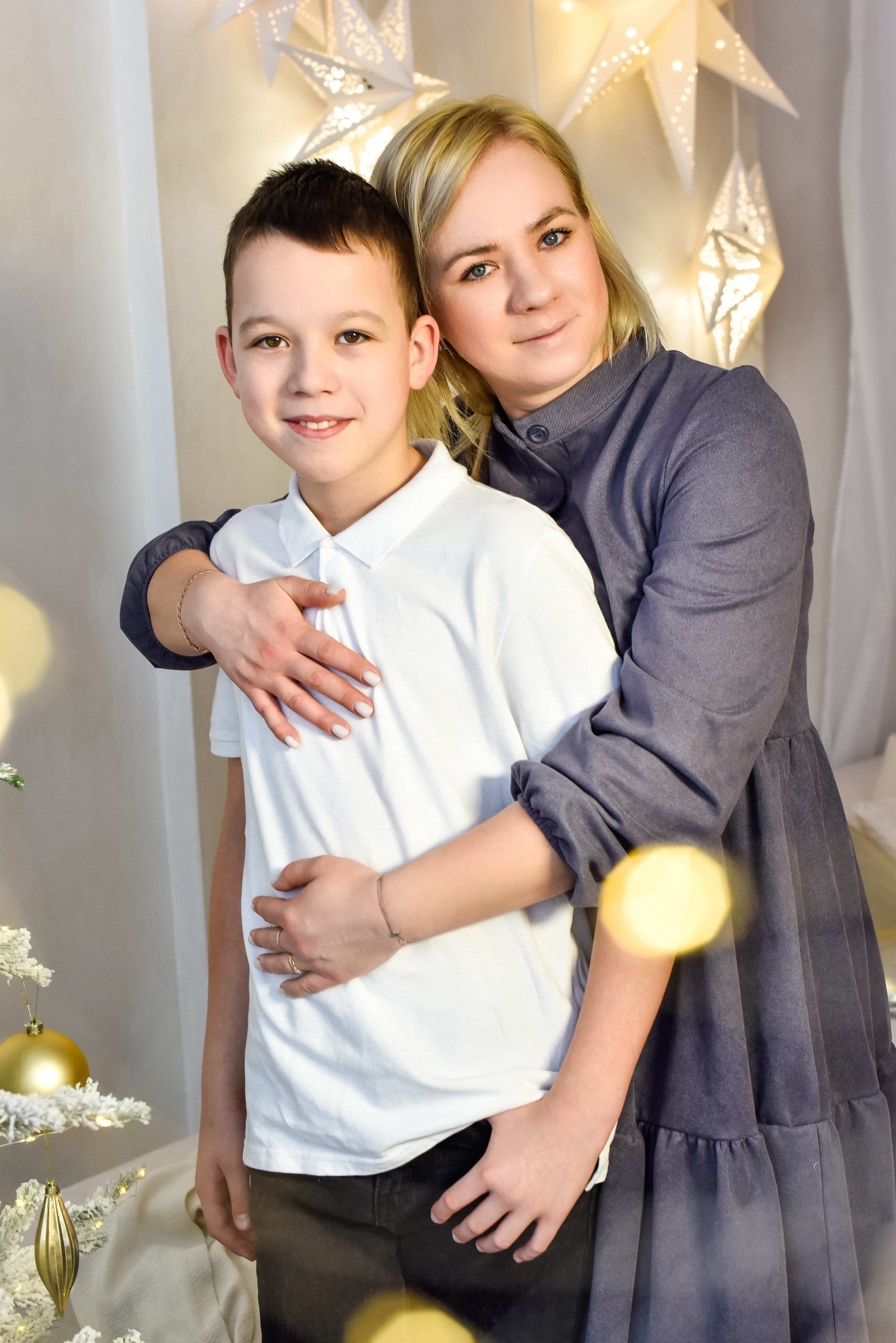 Юля с сыночком