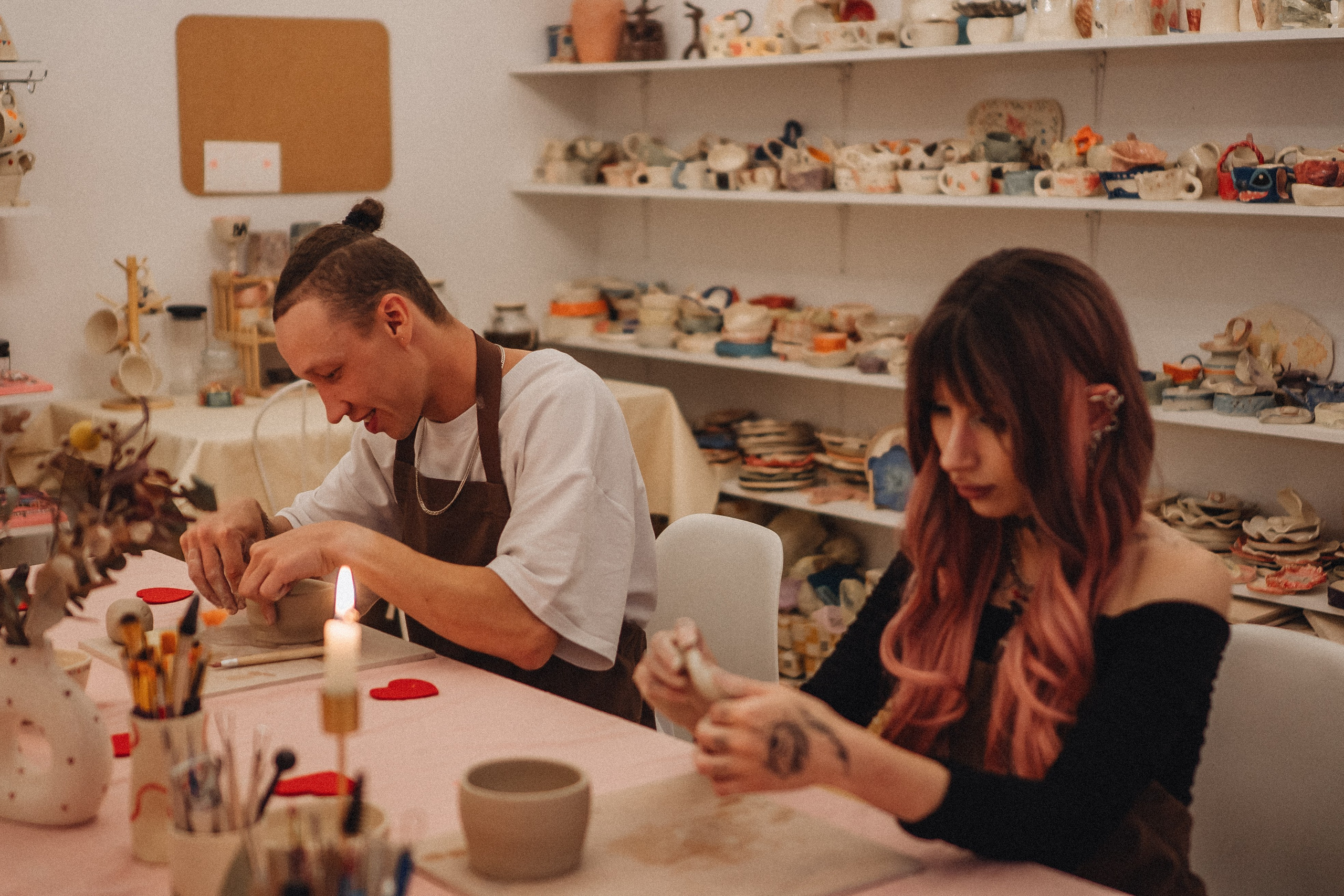 СВИДАНИЕ В ГОНЧАРНОЙ МАСТЕРСКОЙ. Профессиональный фотограф, Санкт-Петербург — Виктория Богомолова