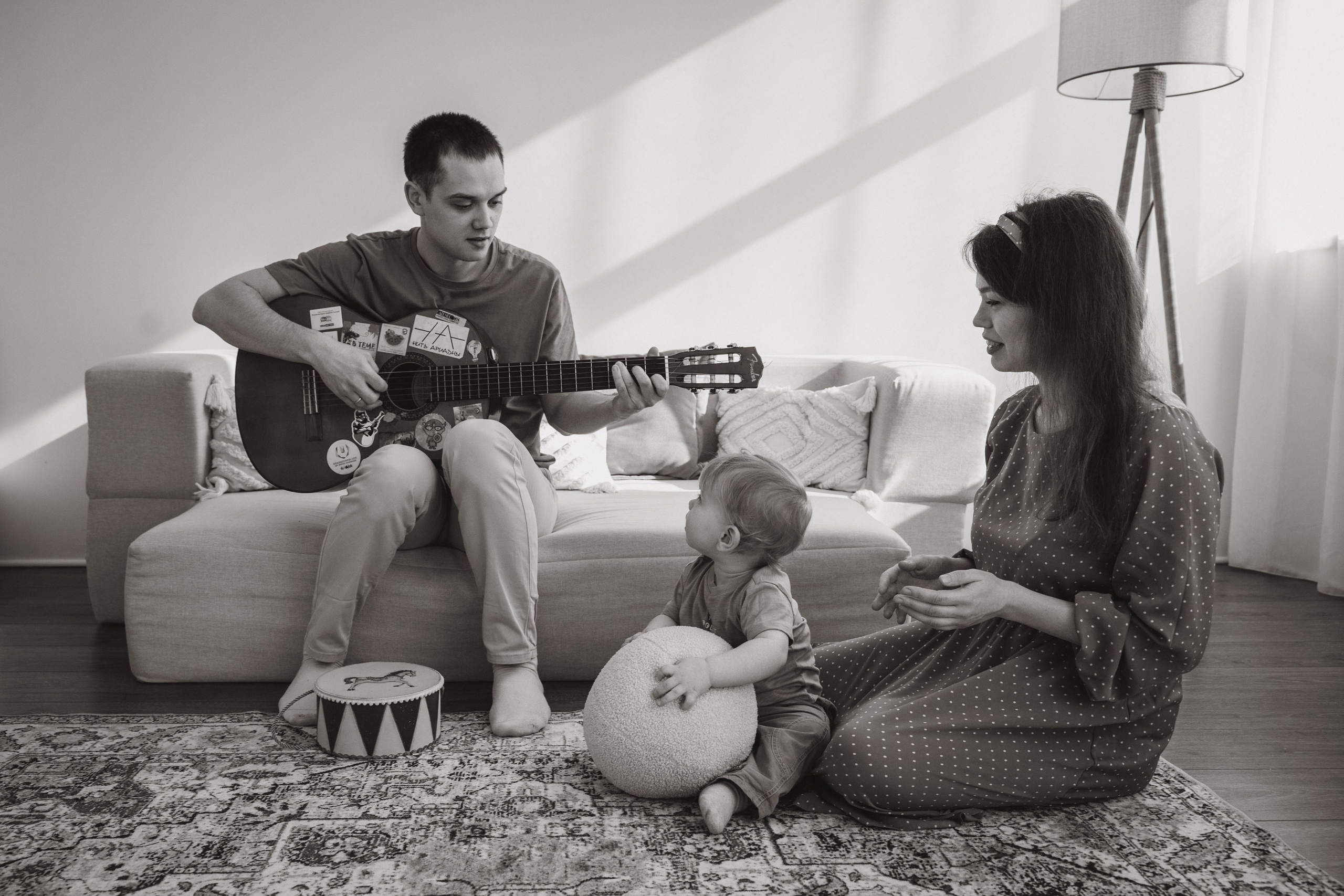 Родион, Алена и Кирюша