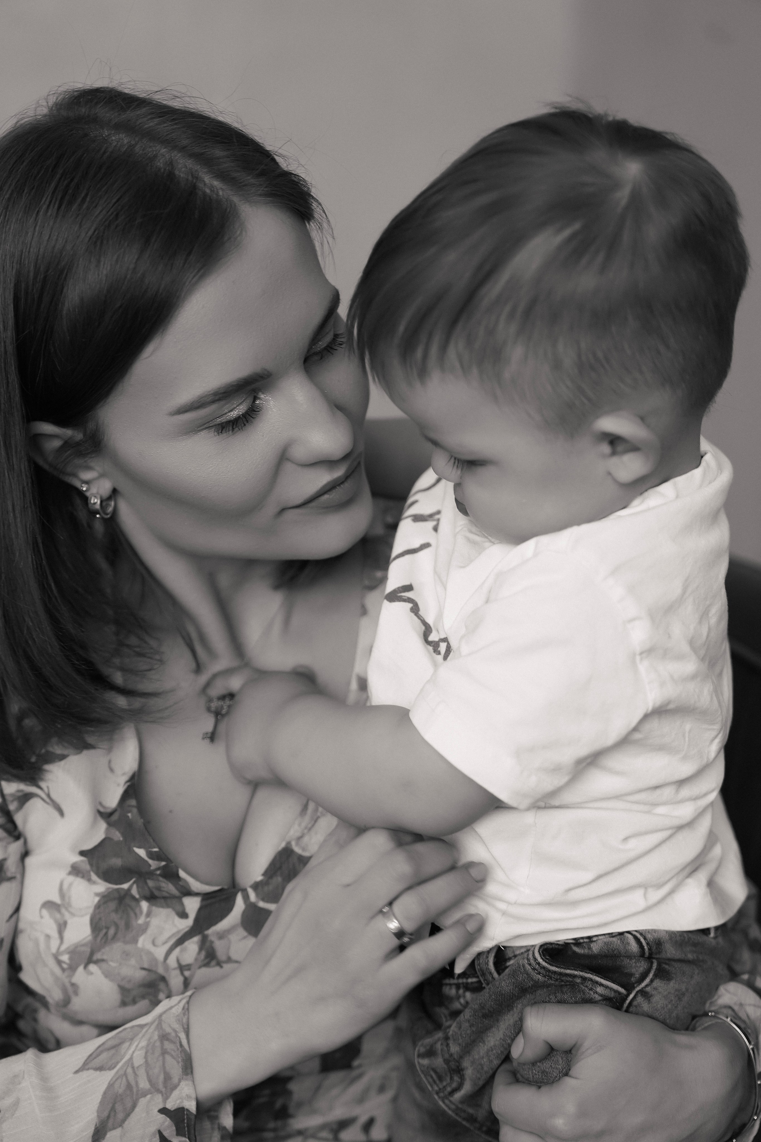 Юлия и маленький Тёма. Фотограф с психологическим образованием