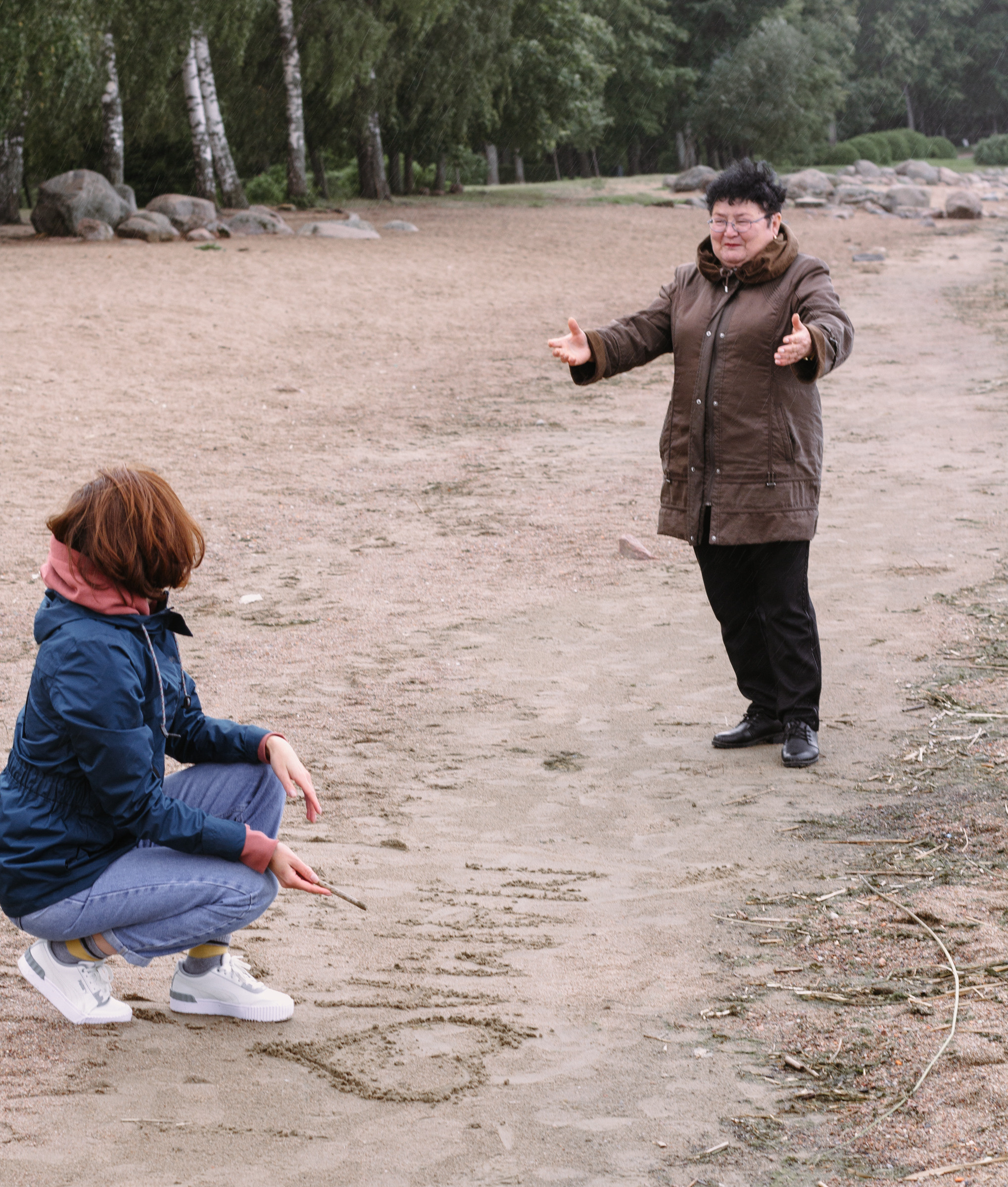 Расиля и мама. Портретный и семейный фотограф в Санкт-Петербурге Кристина Трушникова
