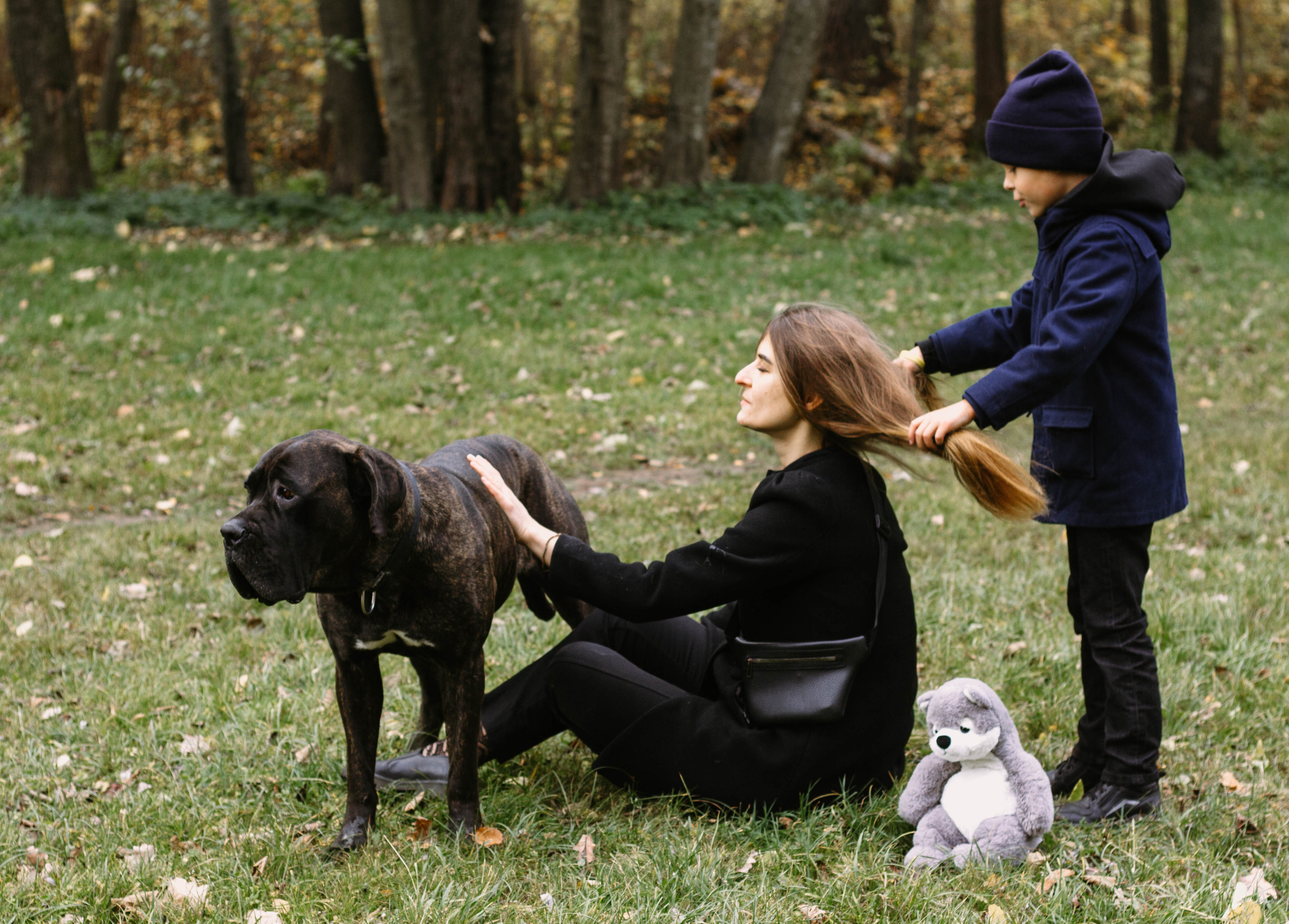 Настя, Тим и Эричка. Портретный и семейный фотограф в Санкт-Петербурге Кристина Трушникова
