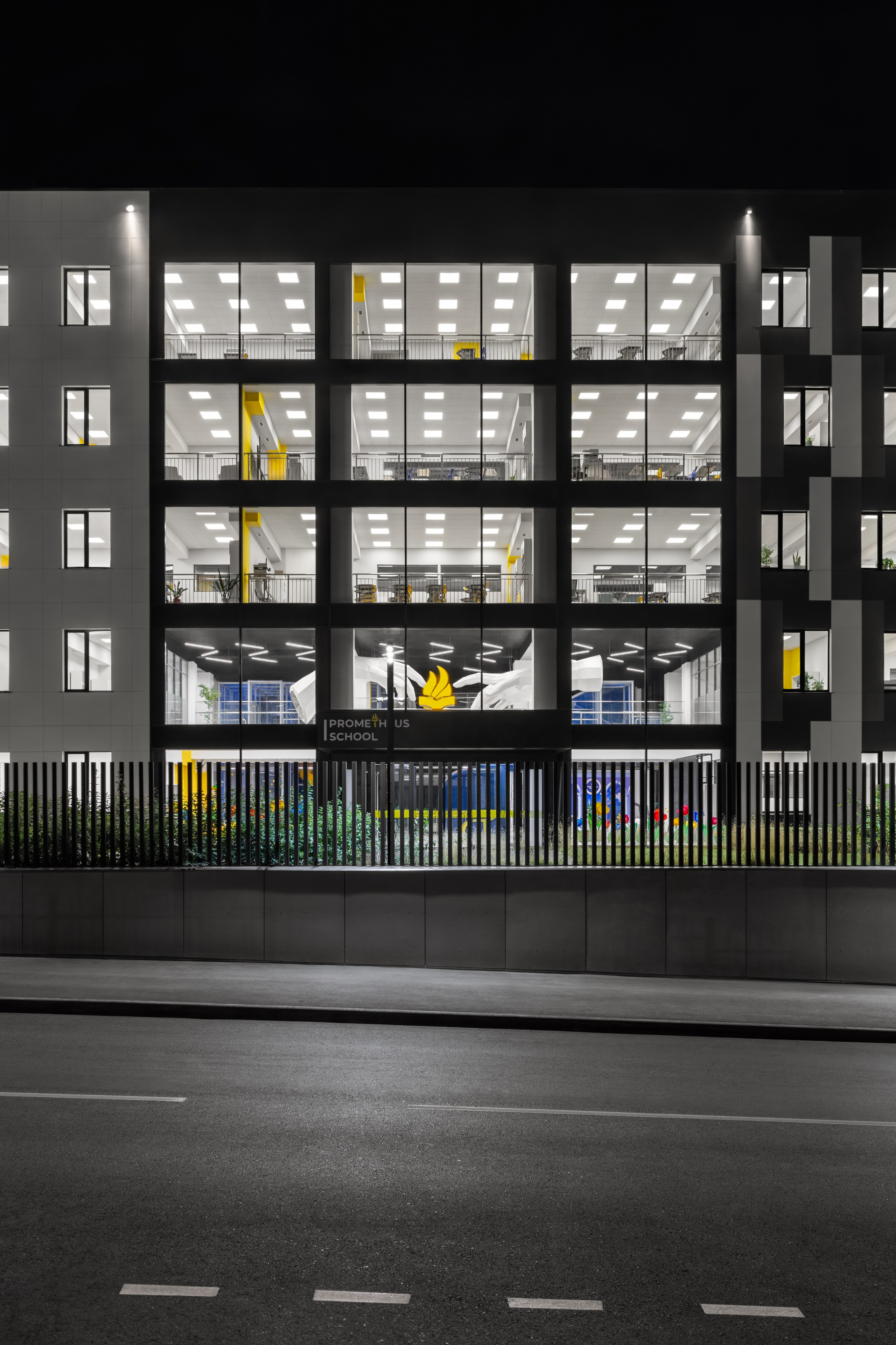 RS Group — Prometheus School. Roman Yakunin — interior photographer in Almaty, Kazakhstan