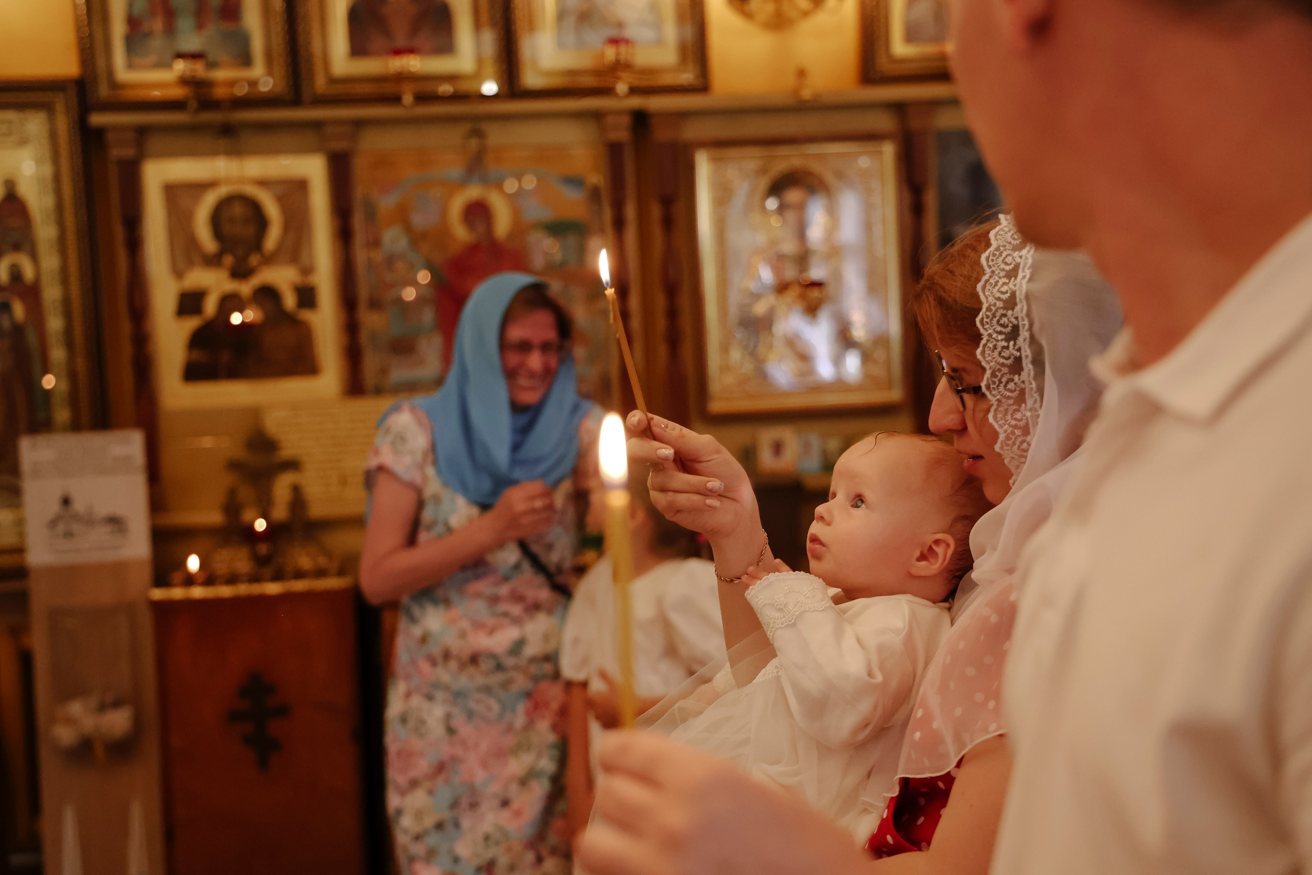Крещение Анастасии. Фотограф новорожденных