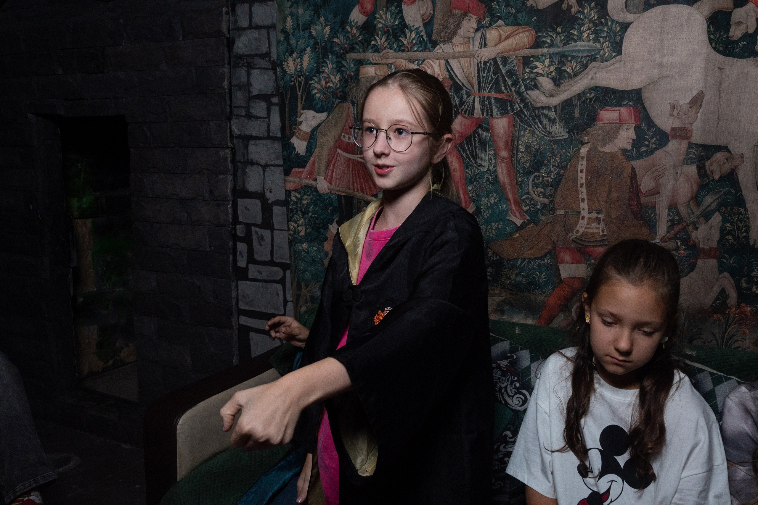 День рождения ребенка в «Подземелье Слизерин». Фотограф мероприятий в Москве