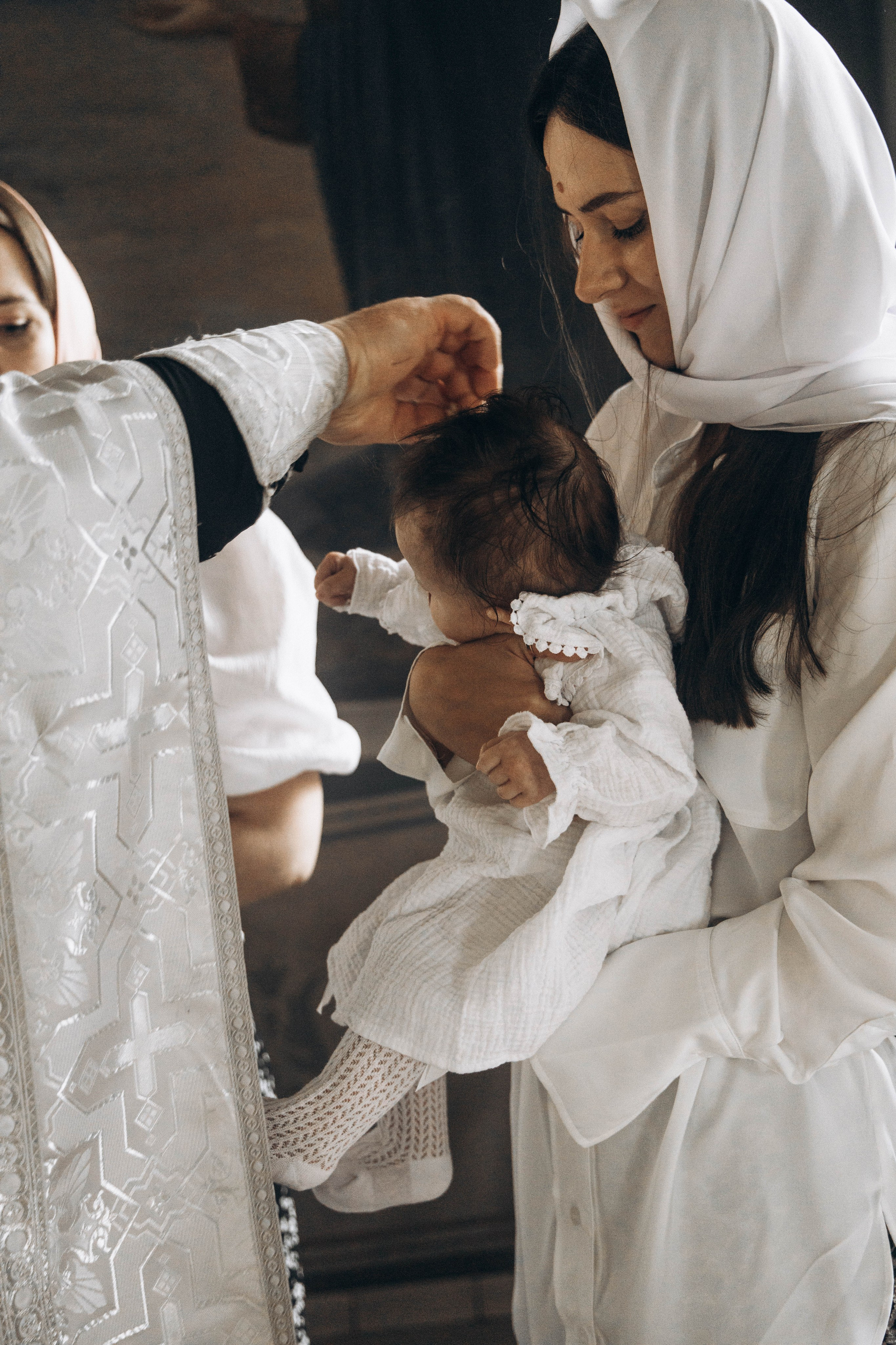 КРЕЩЕНИЕ. Фотосессия новорожденных в Москве и Московской области
