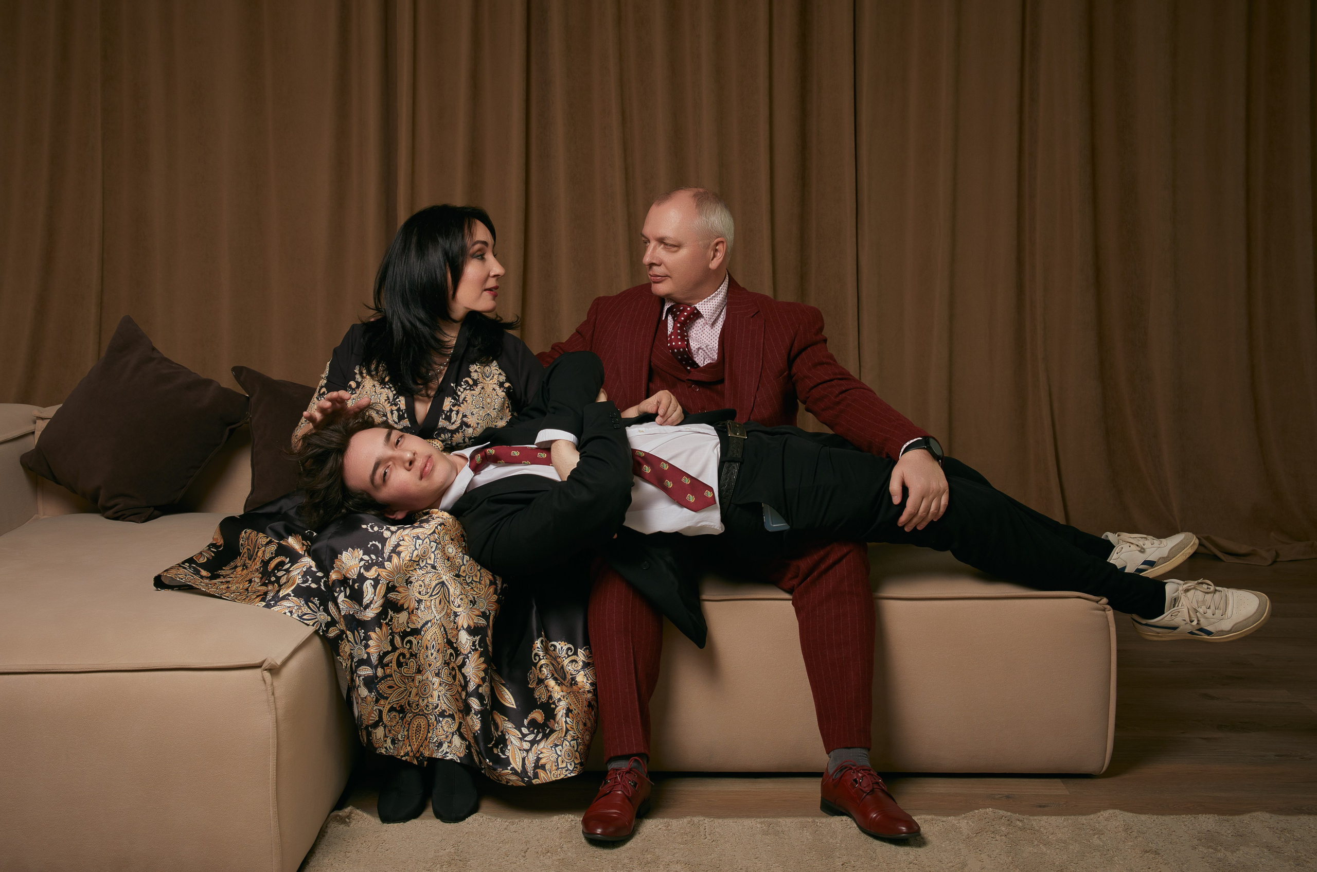 Семейная фотосессия Татьяны и Юлия. Свадебный фотограф, портретный фотограф в Москве и Саратове Оксана Анциферова