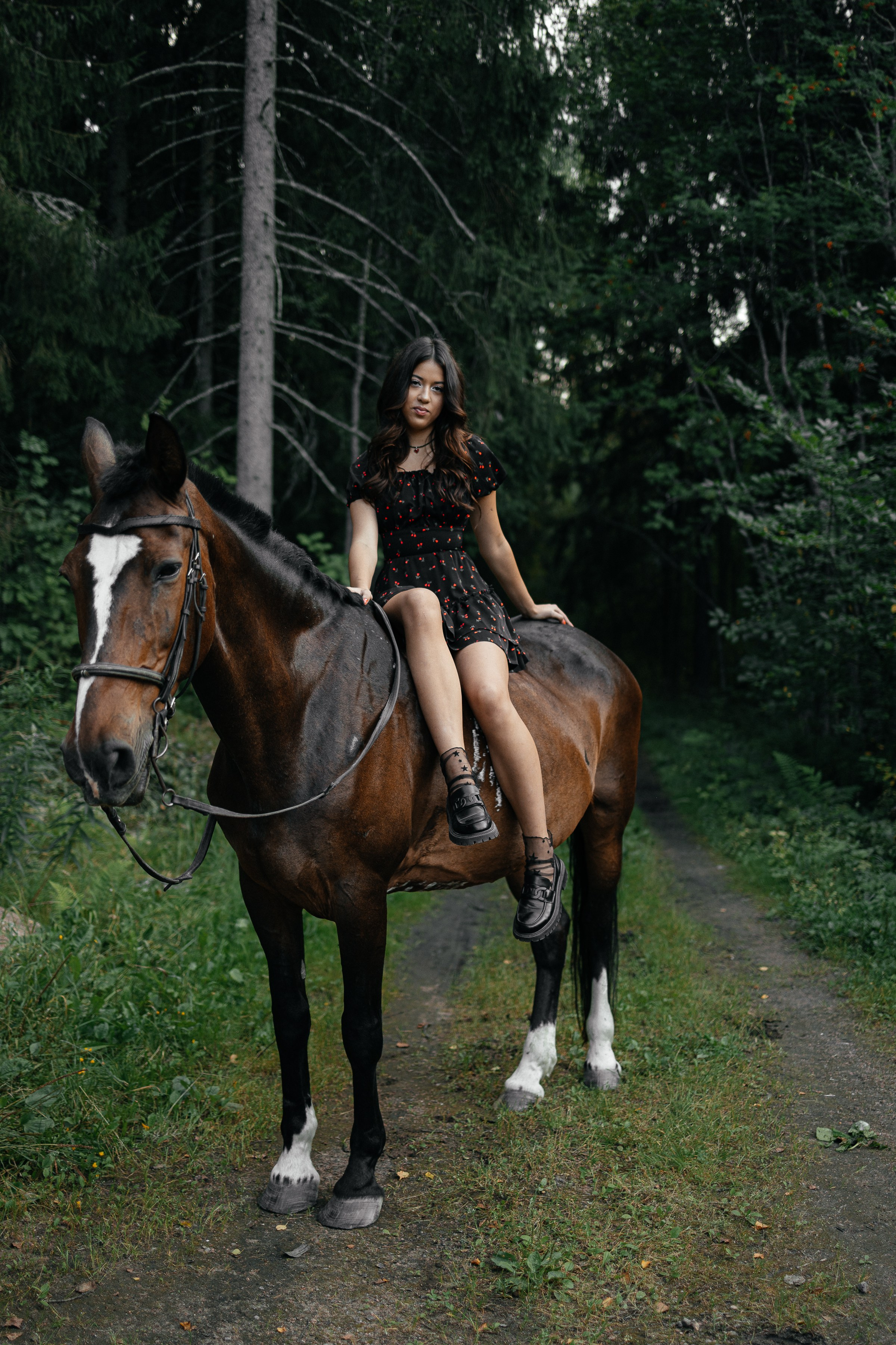 Даша/конюшня. Фотограф в Выборге и Санкт-Петербурге Маша Гуляева