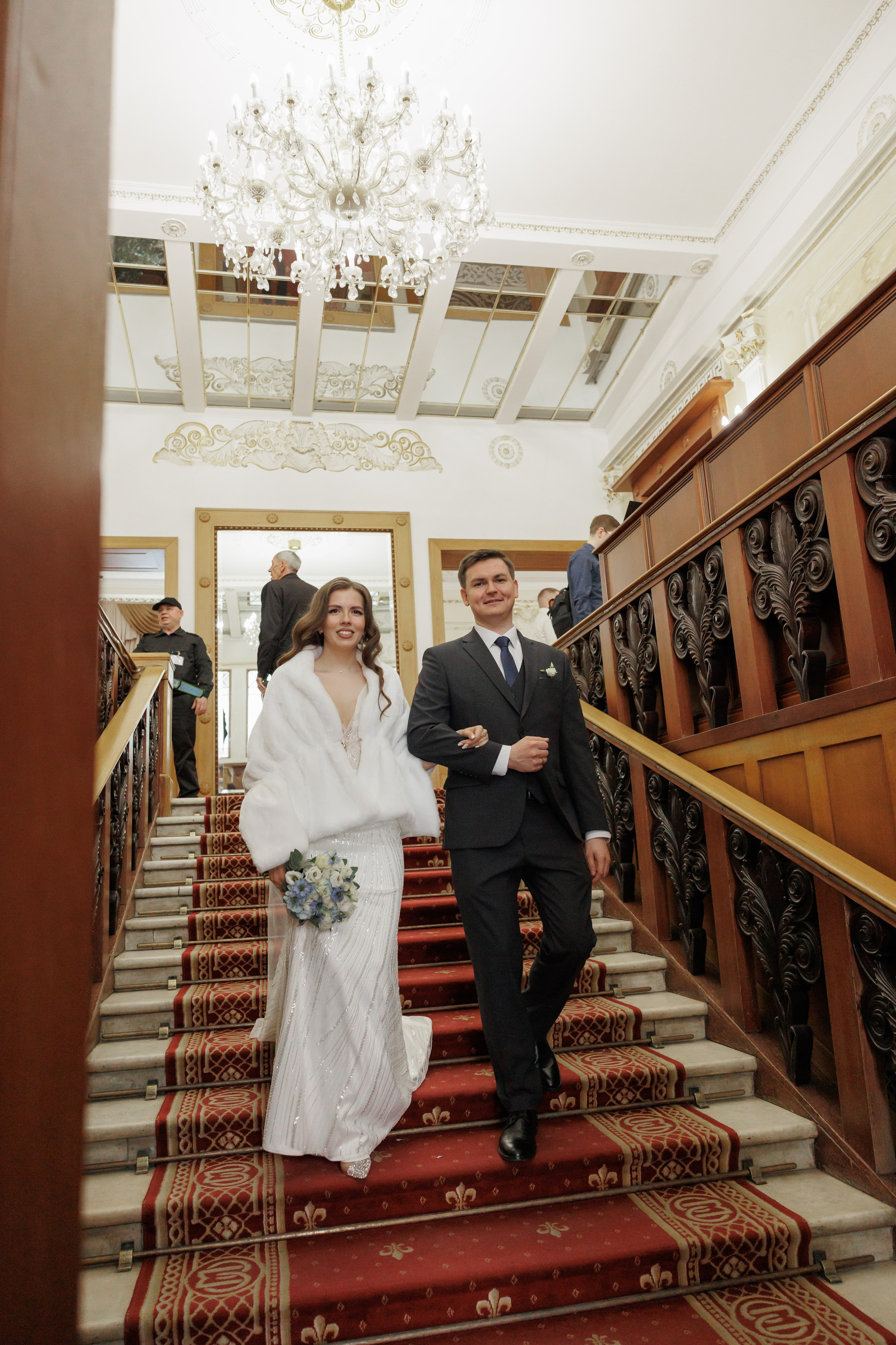 Даша и Дима, Грибоедовский ЗАГС. Свадебный и репортажный фотограф (Москва, Королев и другие)