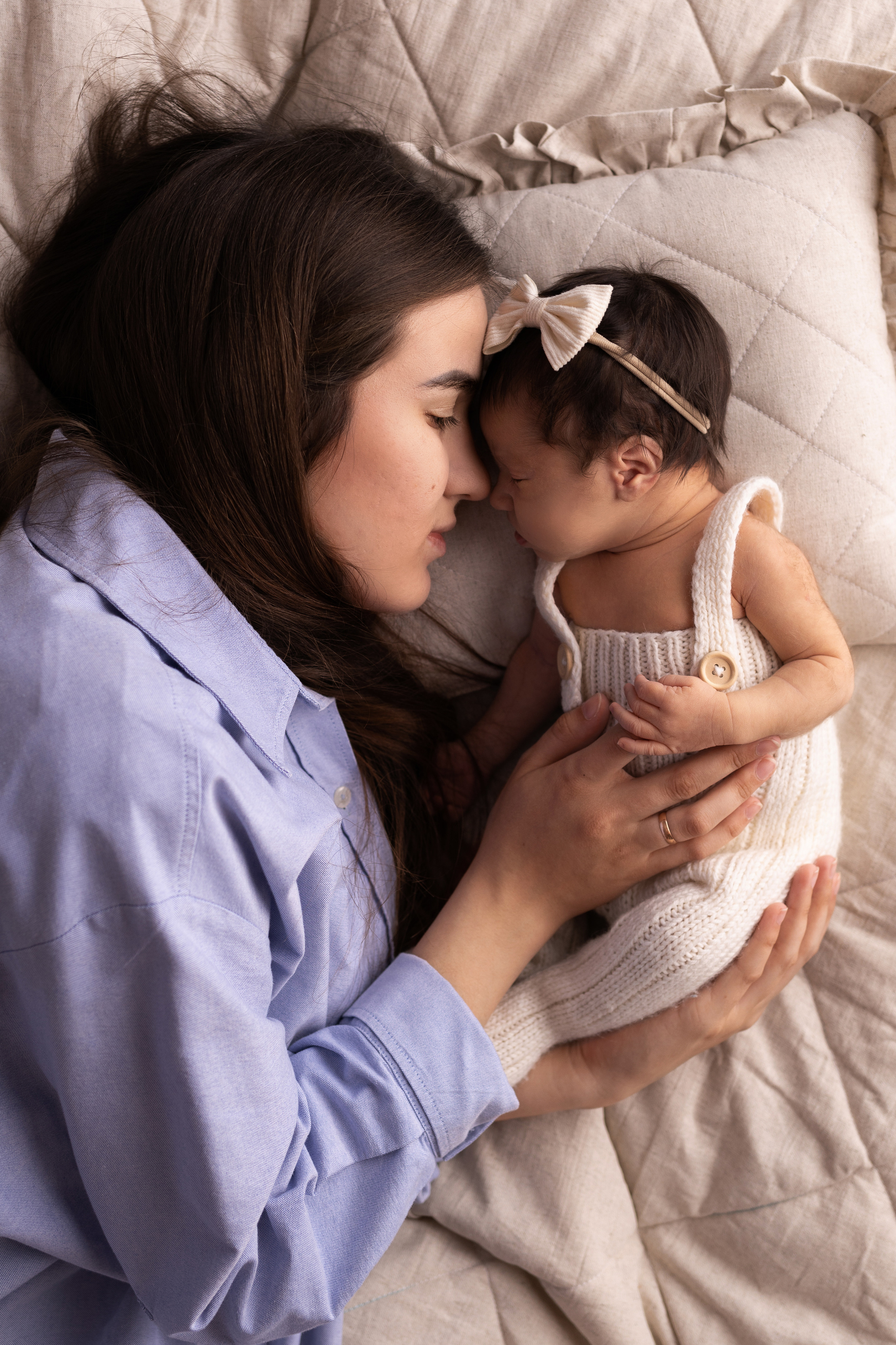 Newborn съемка в стиле Лайф. Фотограф новорожденных малышей в Омске и Омской области Эльвира Камаева