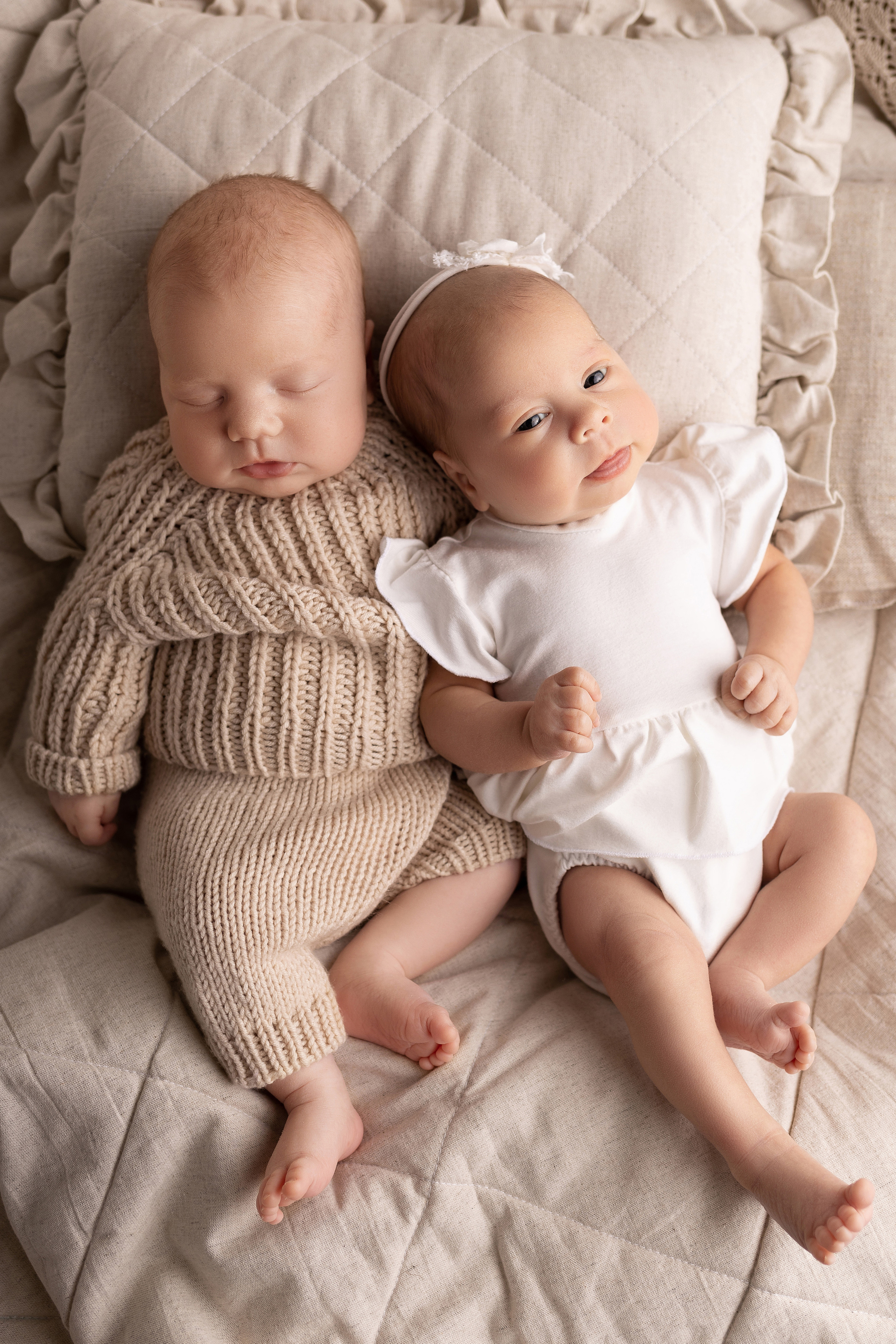 Newborn съемка в стиле Лайф. Фотограф новорожденных малышей в Омске и Омской области Эльвира Камаева