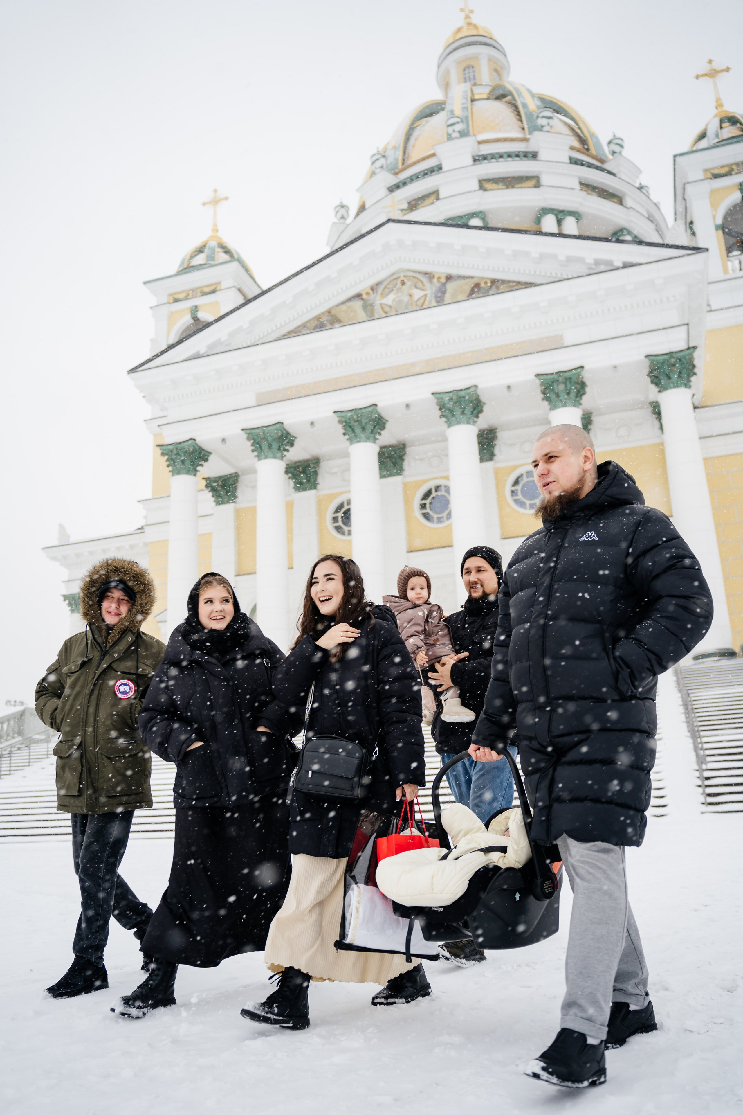 Крещение. Видеограф и Фотограф в Челябинске Ксения и Владимир Рюмины
