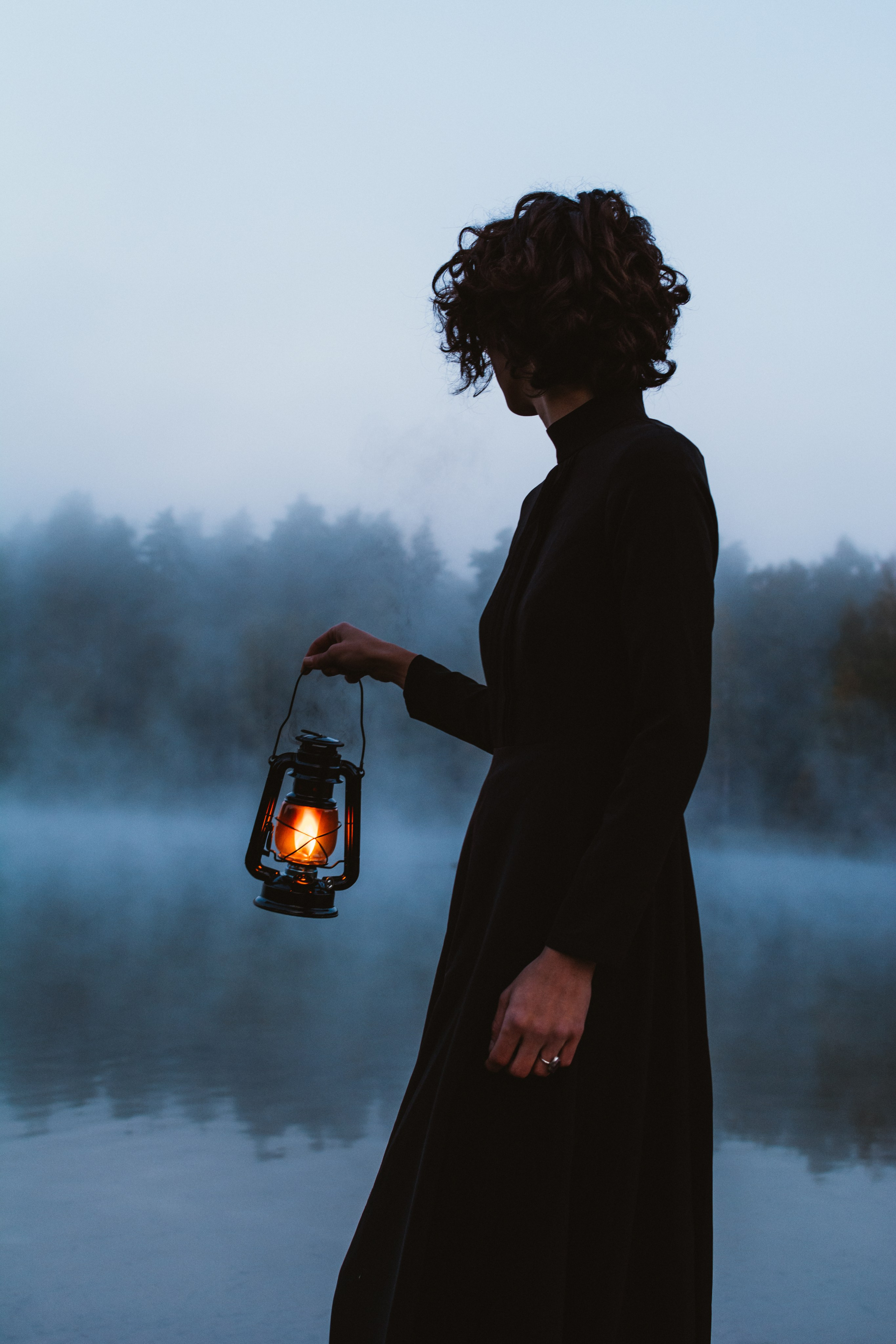 Рассвет на озере с Мариной. Портретный и репортажный Фотограф в Москве Александра Комарницкая