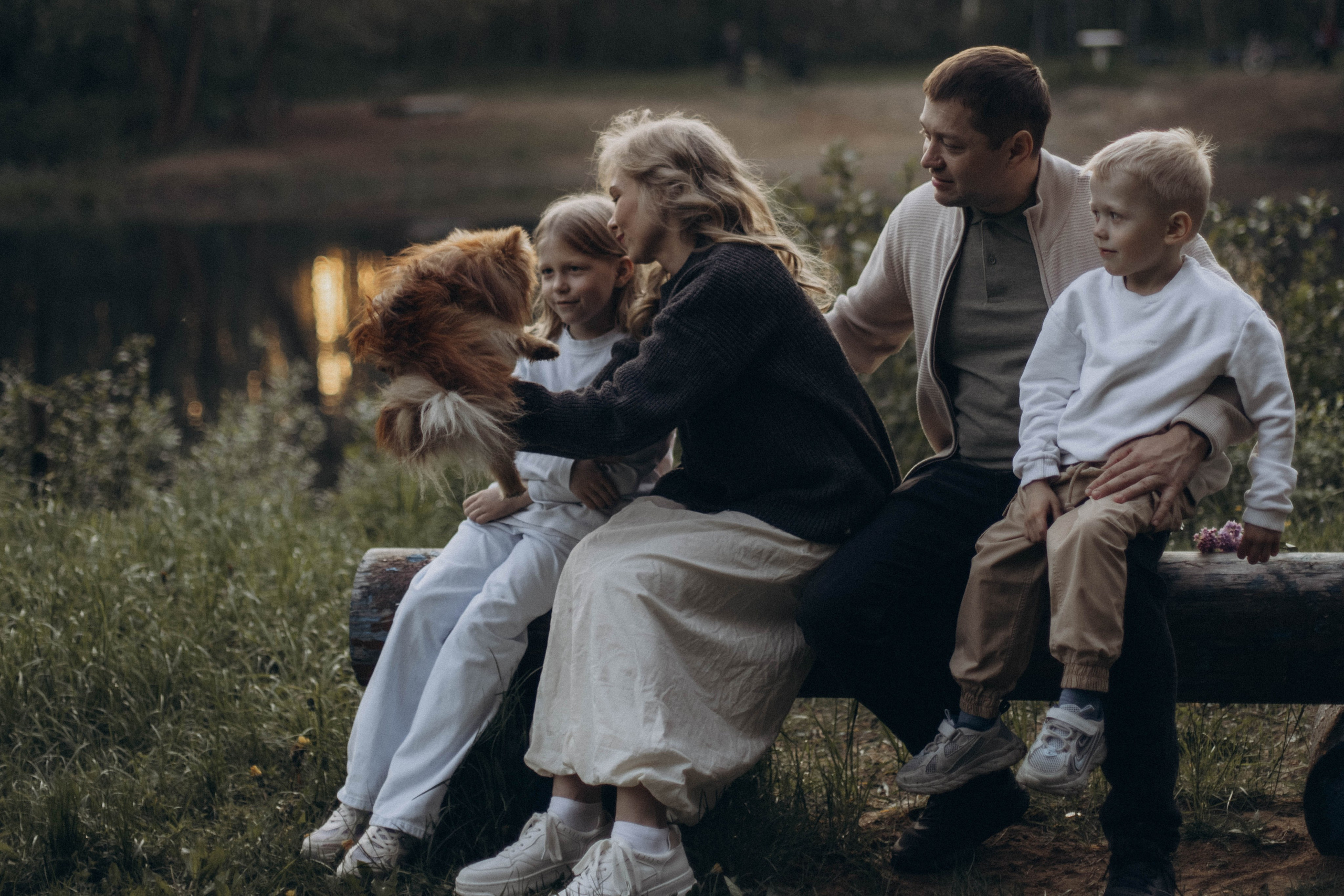Кирилл, Катя, Полина и Артем. Семейный фотограф Москва Ирина Малышева