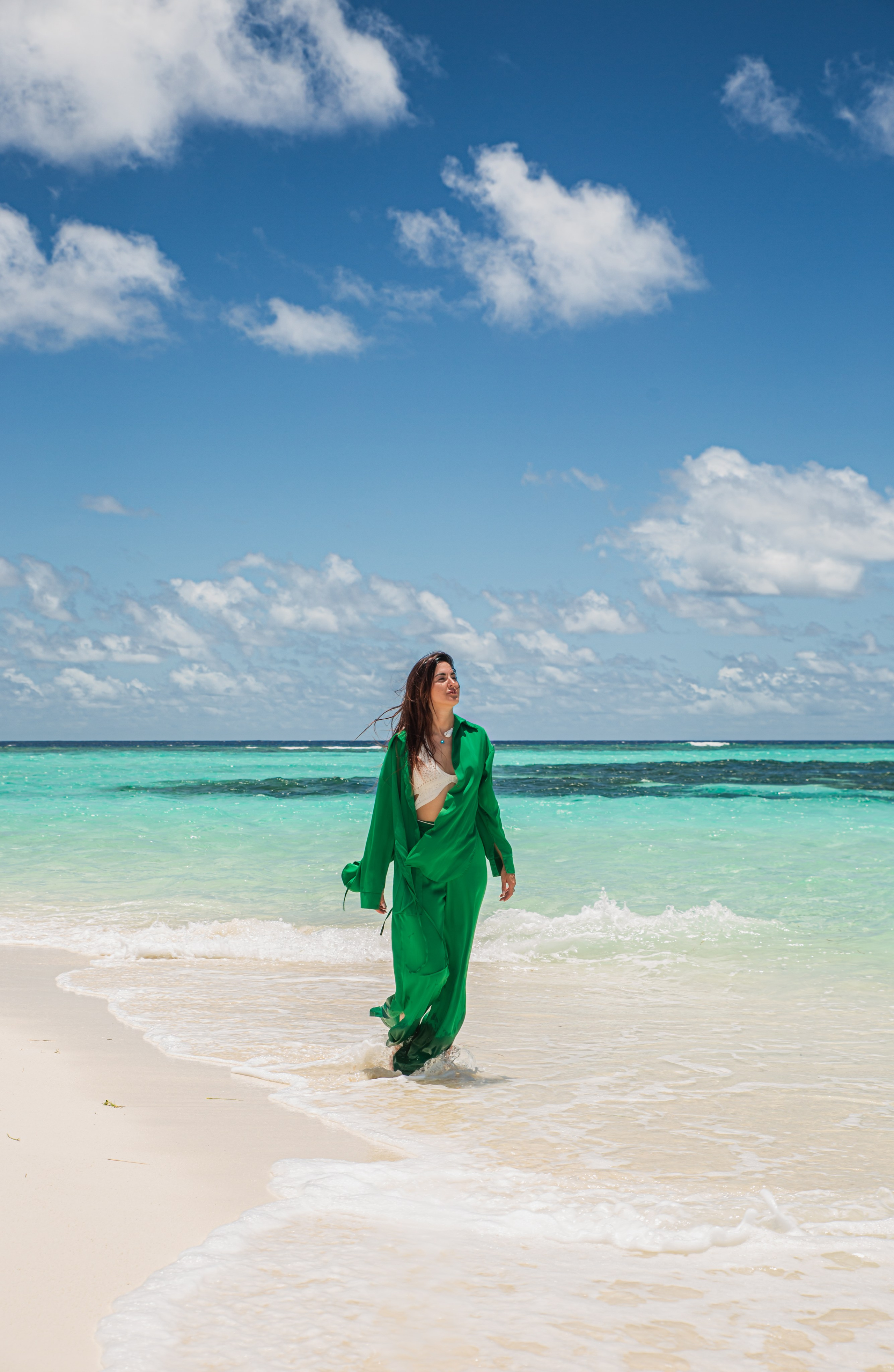 Portrait. Photographer in Maldives