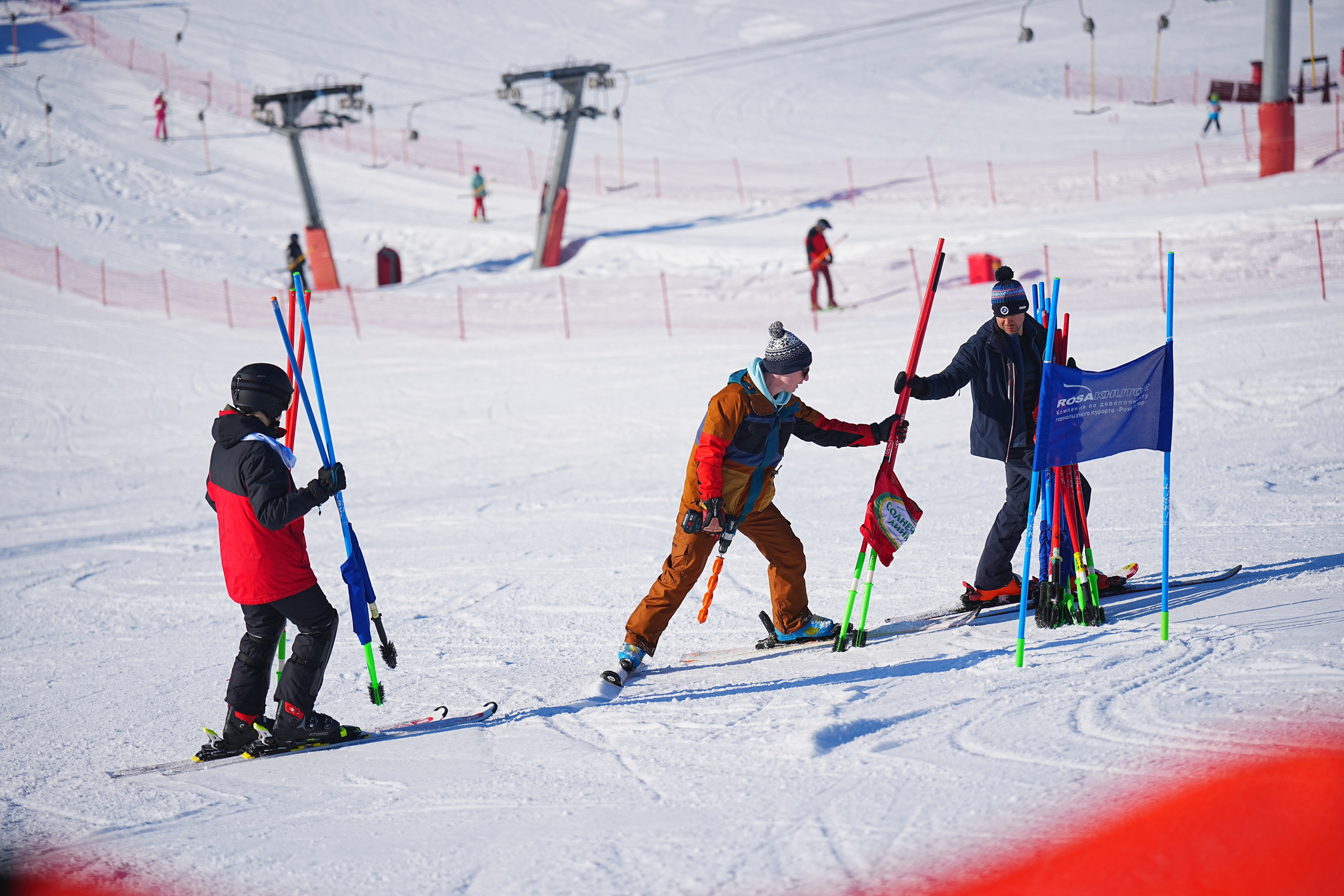 Шуколово. Открытое Первенство МФТИ по горным лыжам. GS, Telemark, 2024. Фотограф Студитский Евгений