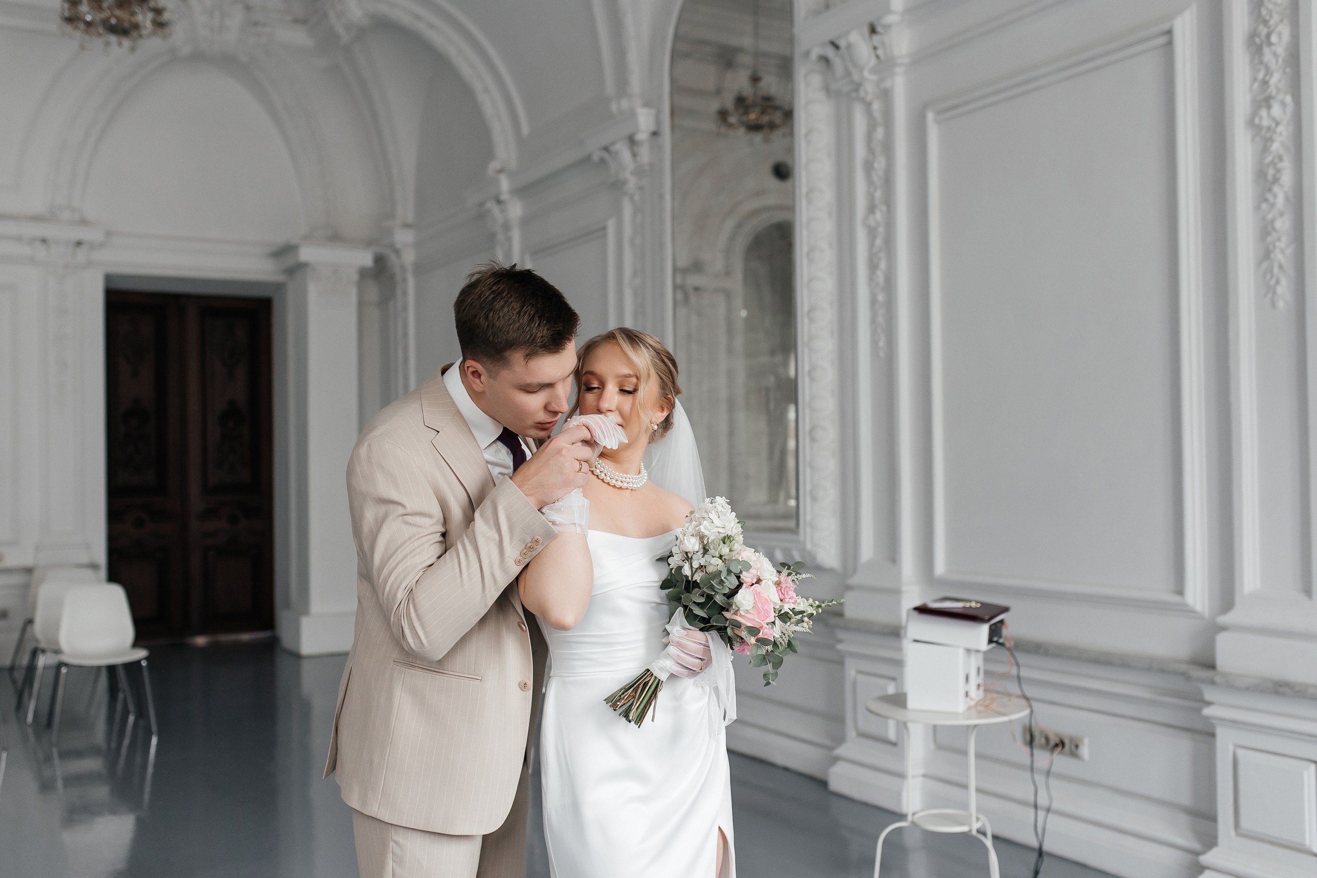 Особняк Спиридонова свадебная фотосессия