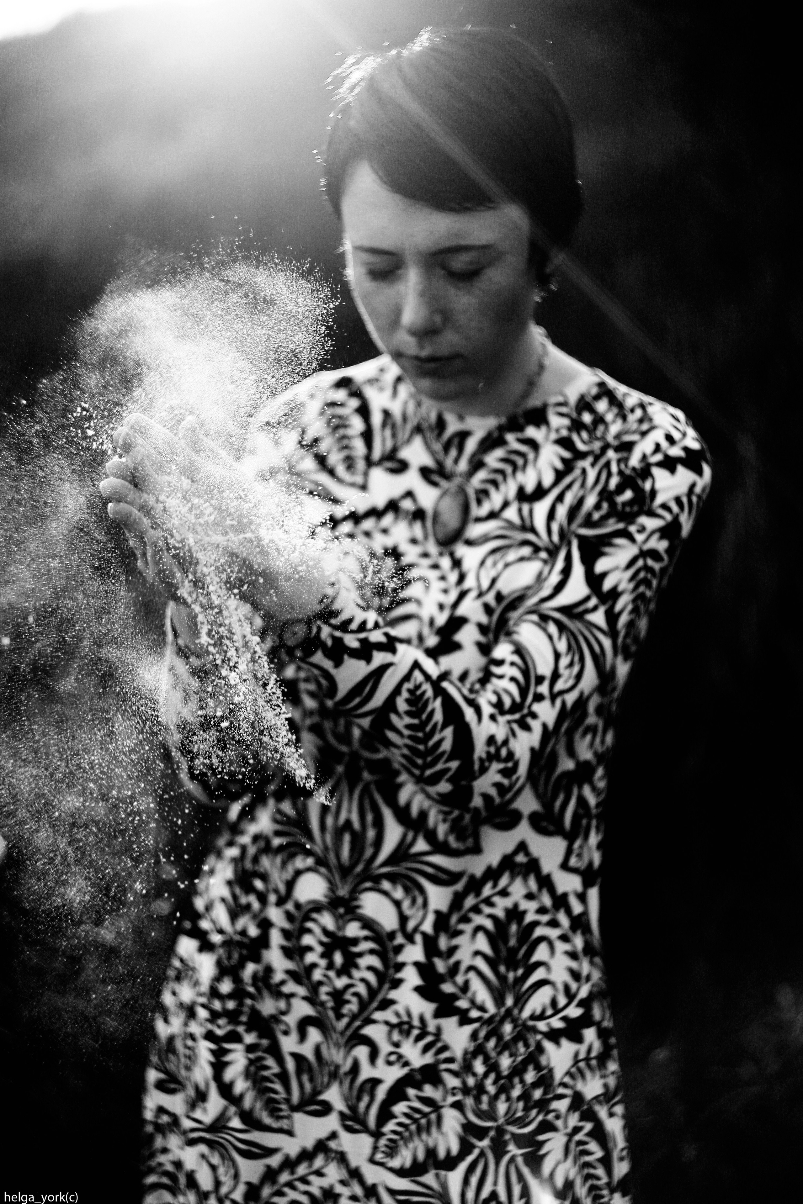 Портреты (чб). Фотохудожник Хельга Йорк